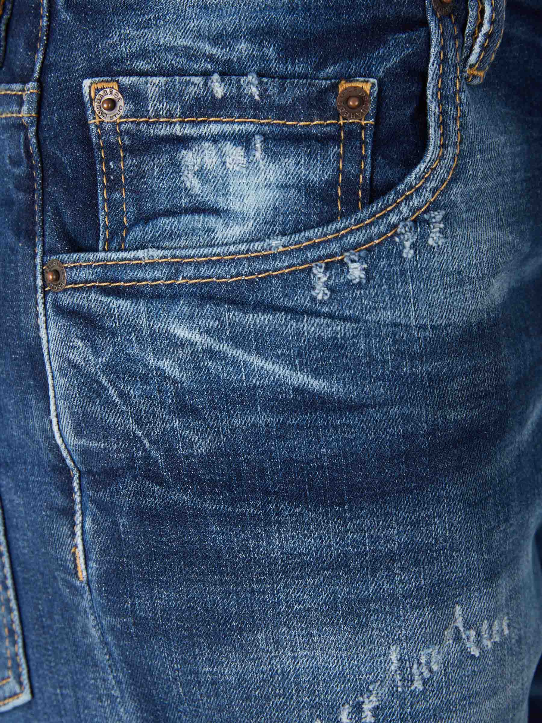 Dsquared2 Hombre Barcelona Jeans Doble Cintura color Azul Denim Oscuro sku 522-002918 01 - Foto 3