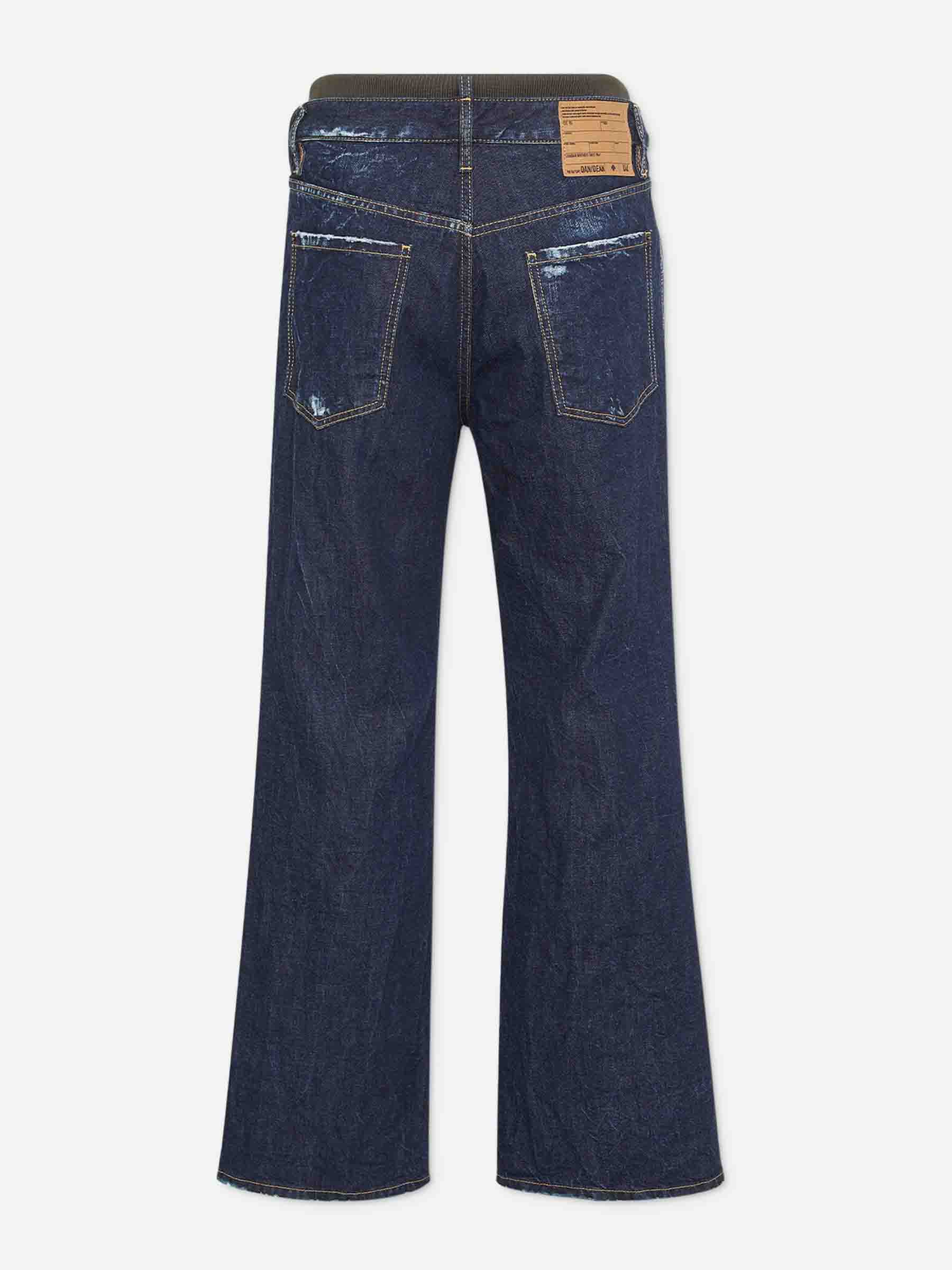Dsquared2 Hombre Barcelona Jeans Anchos Doble color Azul Denim Oscuro sku 522-002925 01 - Foto 4