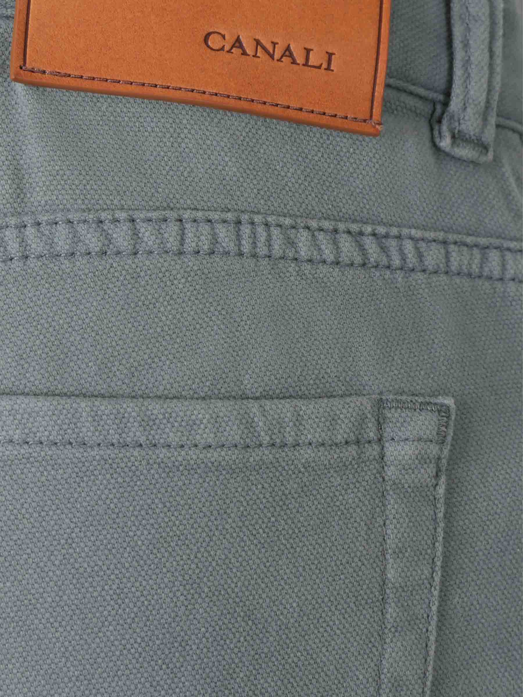 Canali Hombre Barcelona Jeans rectos color Gris sku 522-002935 02 - Foto 3