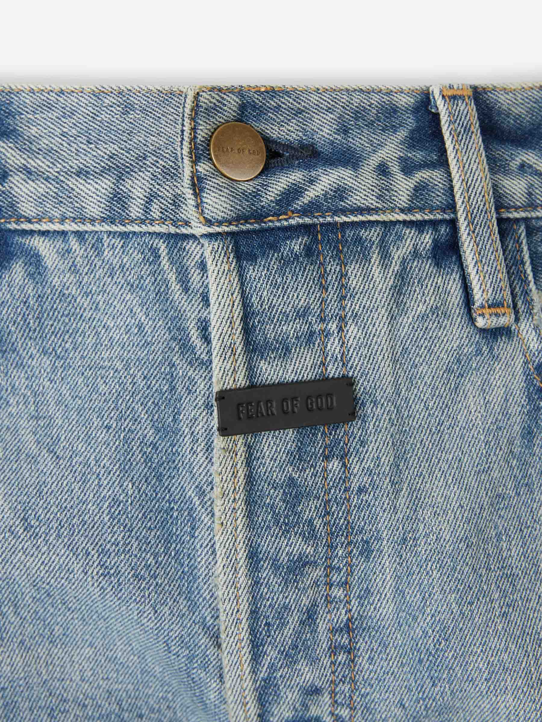 Fear of God Hombre Barcelona Jeans Rectos Algodón color Azul Denim sku 522-002946 01 - Foto 3