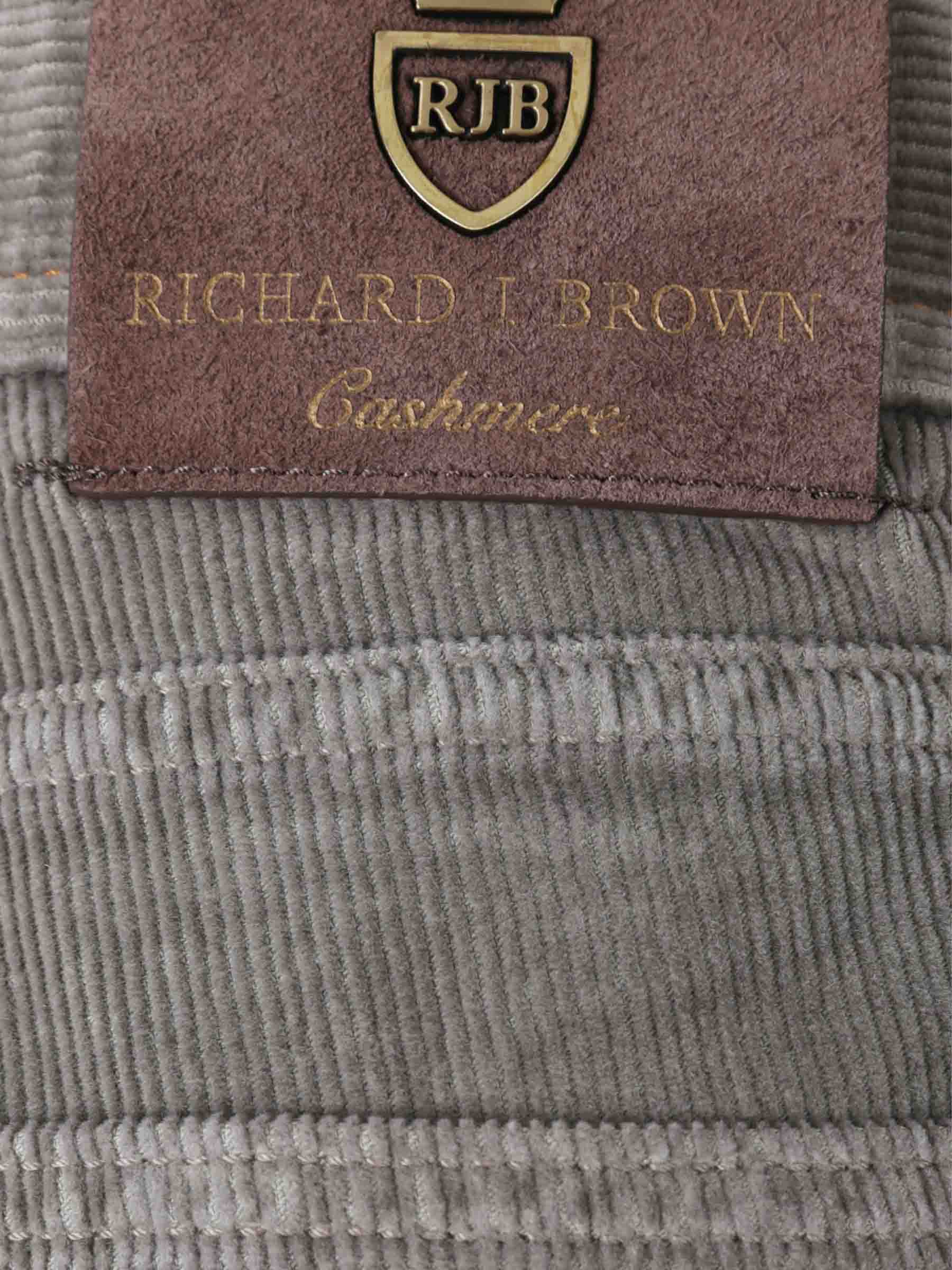 Richard J. Brown Hombre Barcelona Pantalones Straight Fit color Gris Piedra sku 522-002947 02 - Foto 3