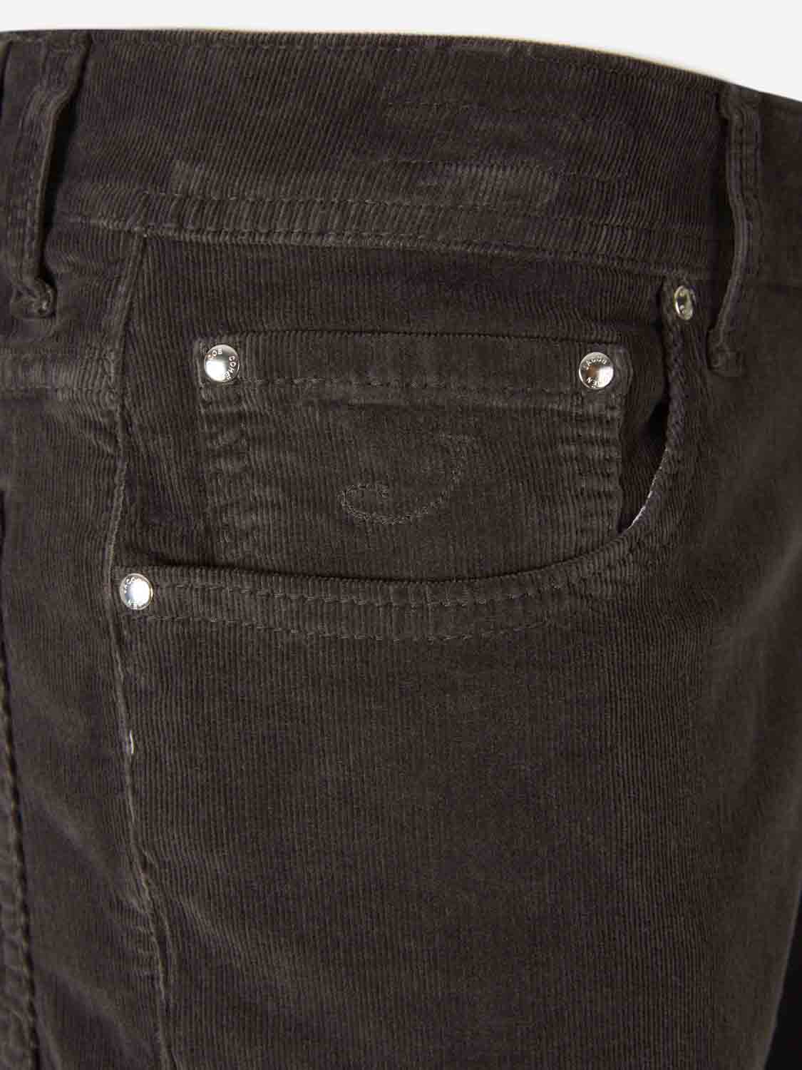 Jacob Cohën Hombre Barcelona Pantalones Pana Bard color Gris Antracita sku 522-002959 03 - Foto 3