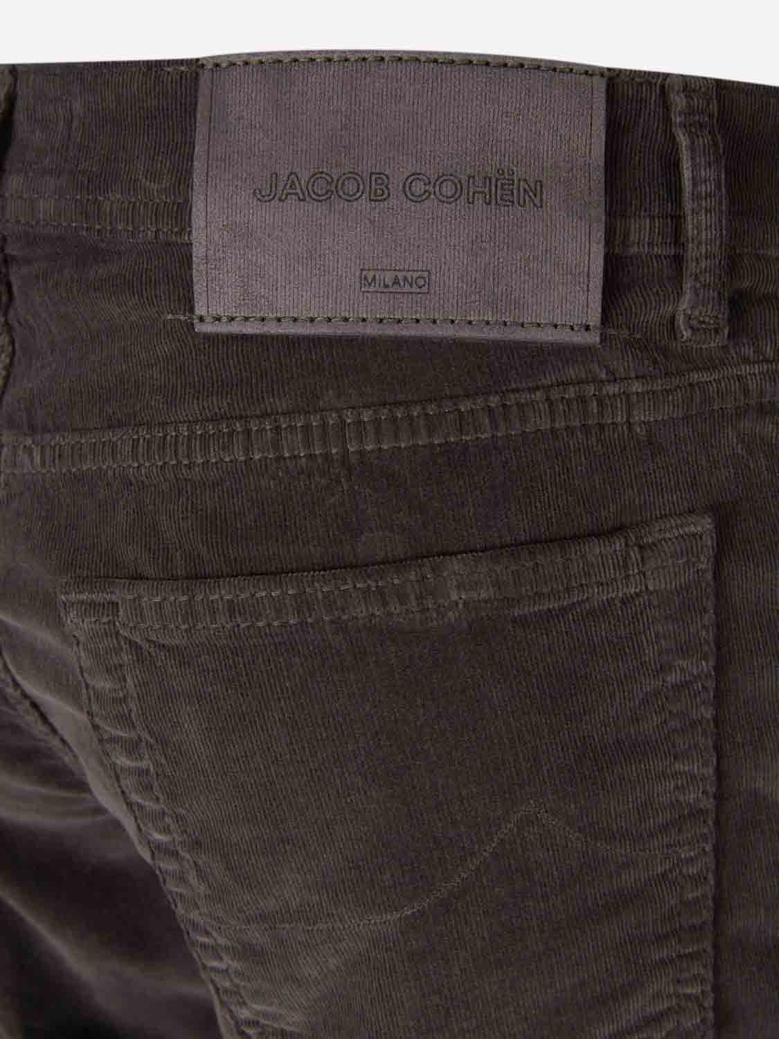 Jacob Cohën Hombre Barcelona Pantalones Pana Bard color Gris Antracita sku 522-002959 03 - Foto 4