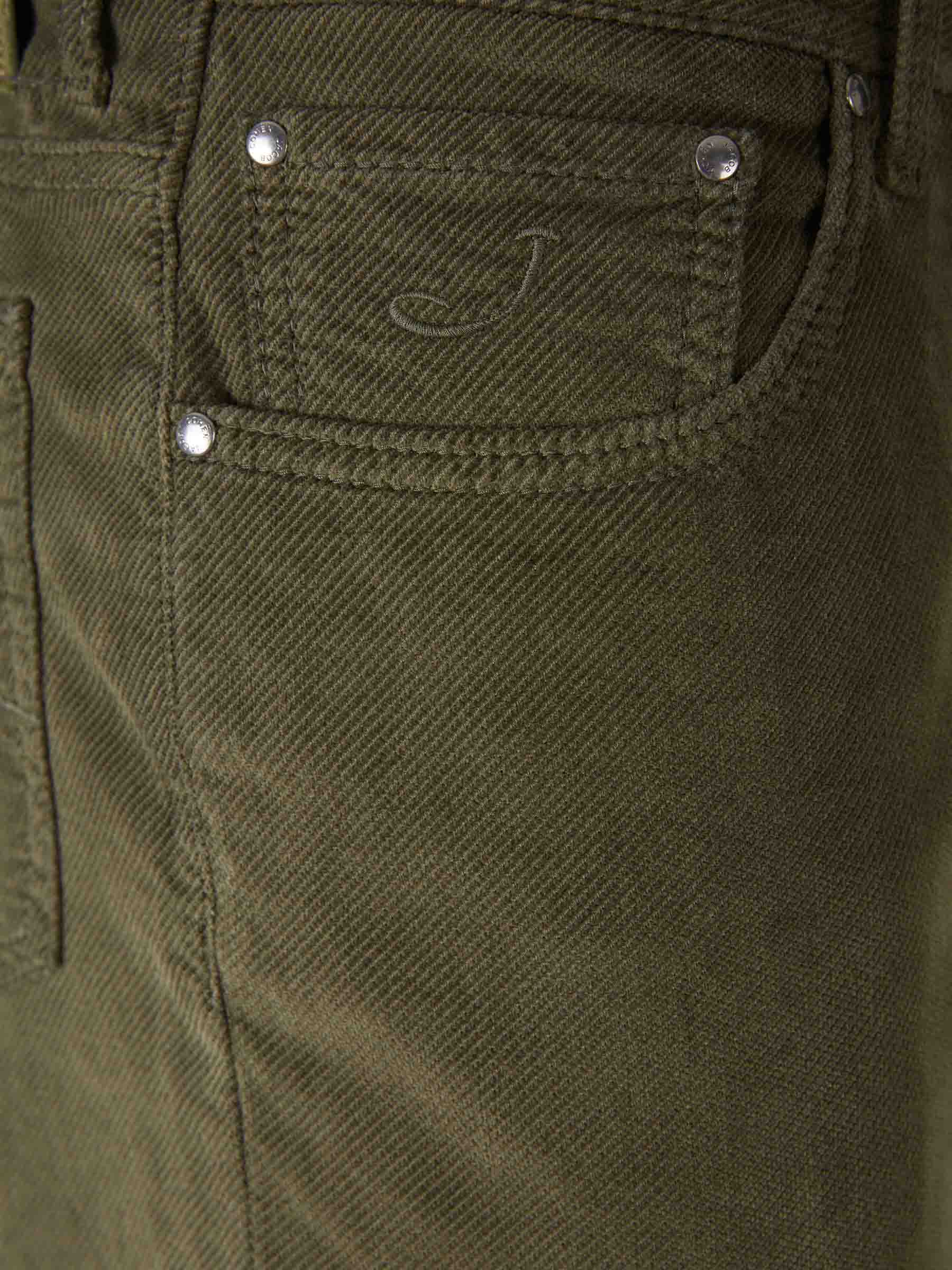 Jacob Cohën Hombre Barcelona Pantalones Slim Fit color Verde Oscuro sku 522-002960 02 - Foto 3