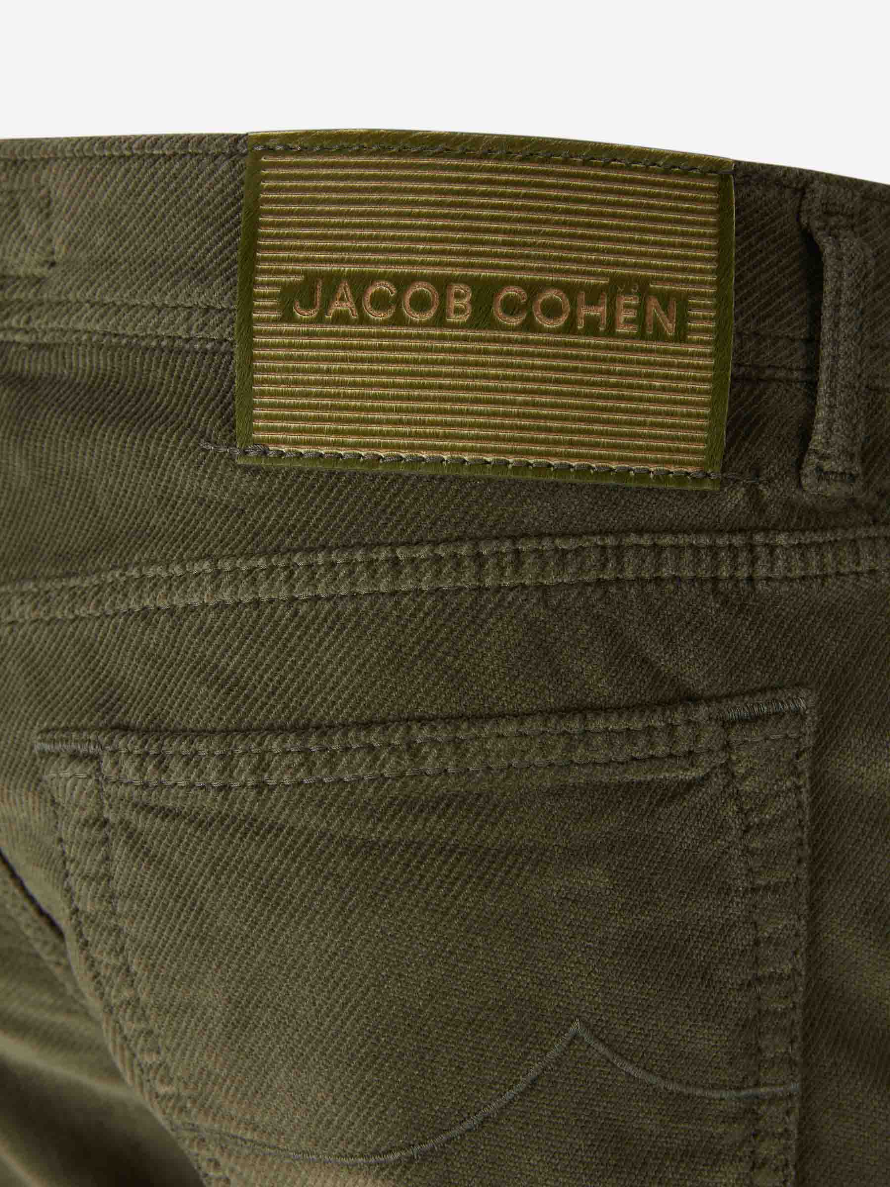 Jacob Cohën Hombre Barcelona Pantalones Slim Fit color Verde Oscuro sku 522-002960 02 - Foto 4