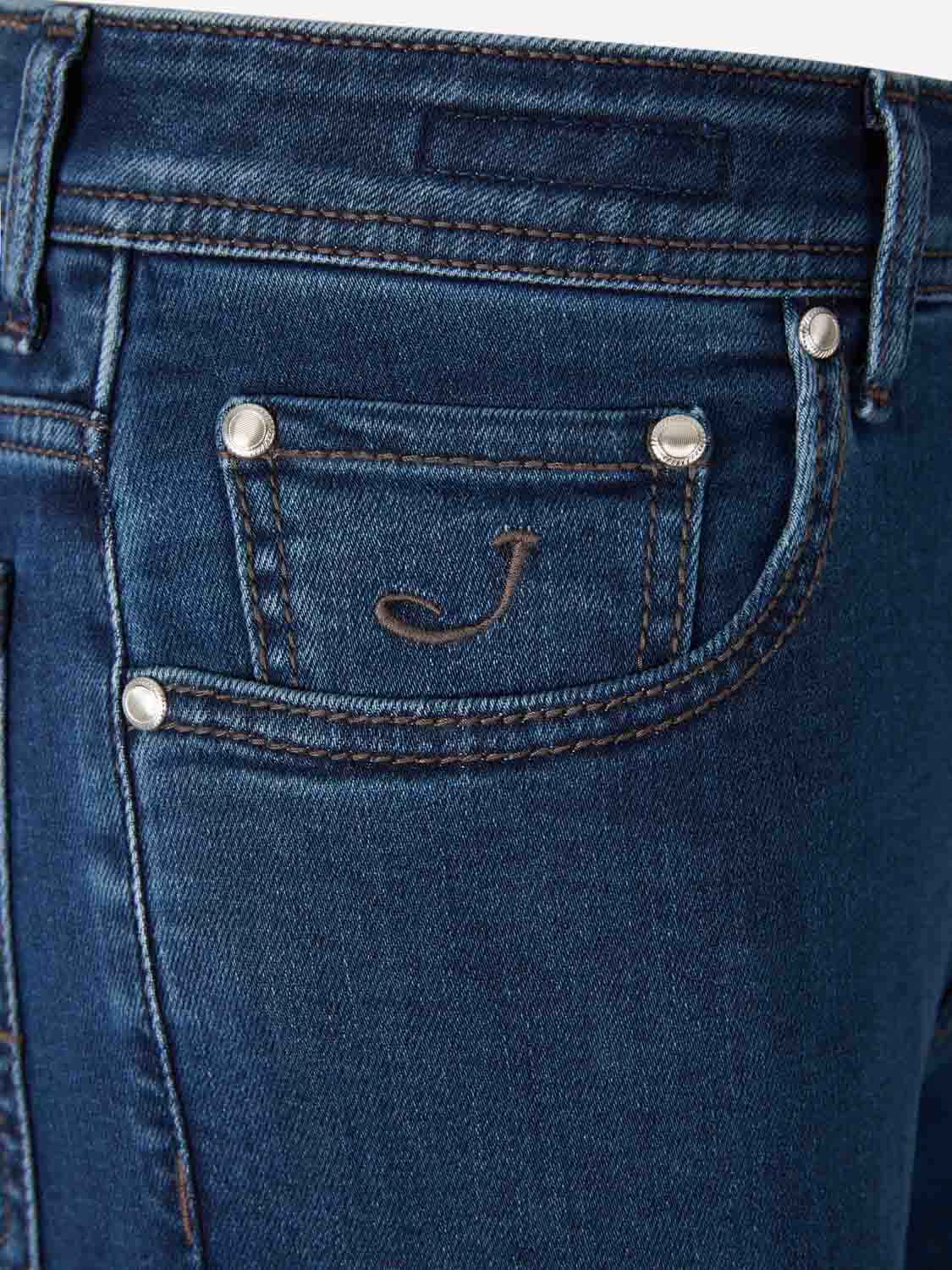 Jacob Cohën Hombre Barcelona Jeans Slim color Azul Denim Oscuro sku 522-002963 01 - Foto 3