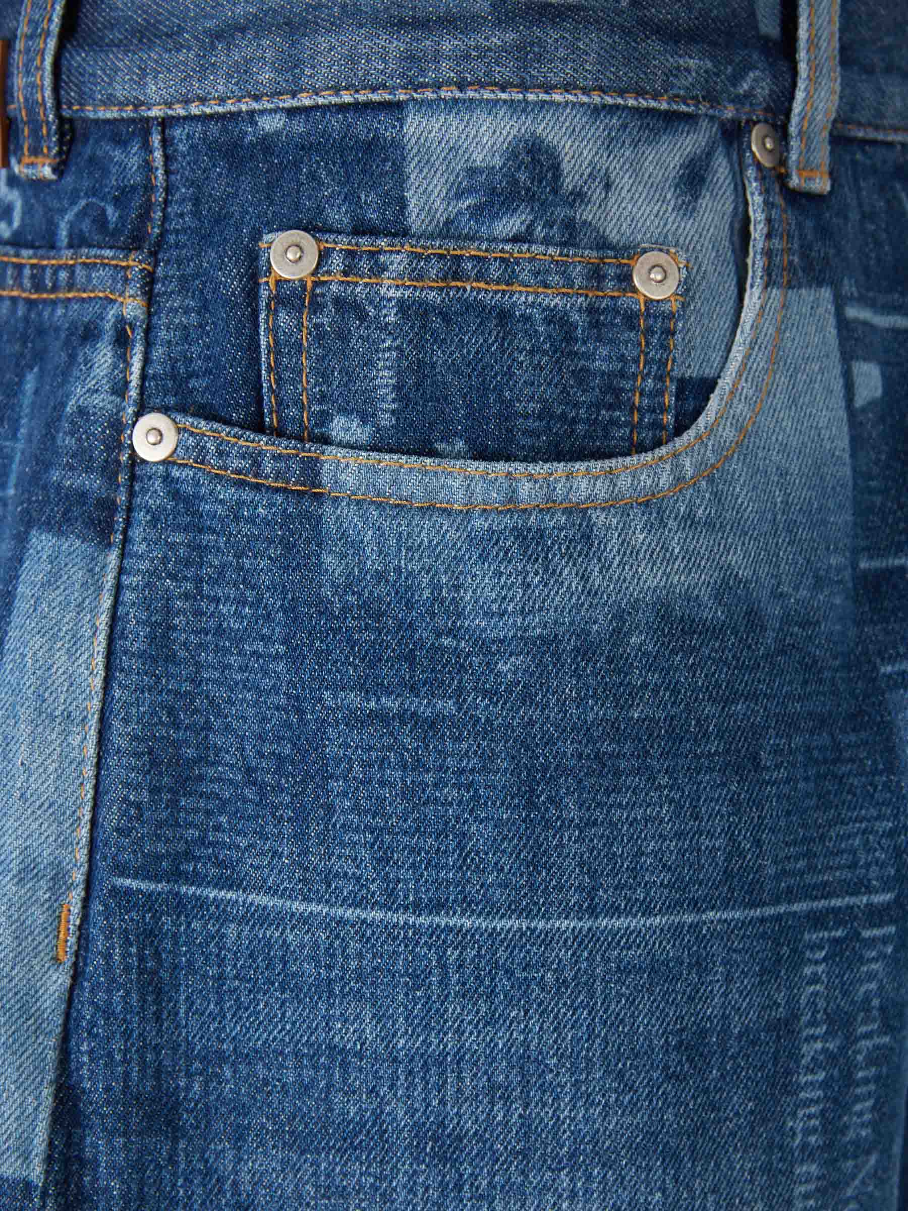 Palm Angels Hombre Barcelona Jeans News Loose color Azul Denim sku 522-002969 01 - Foto 3