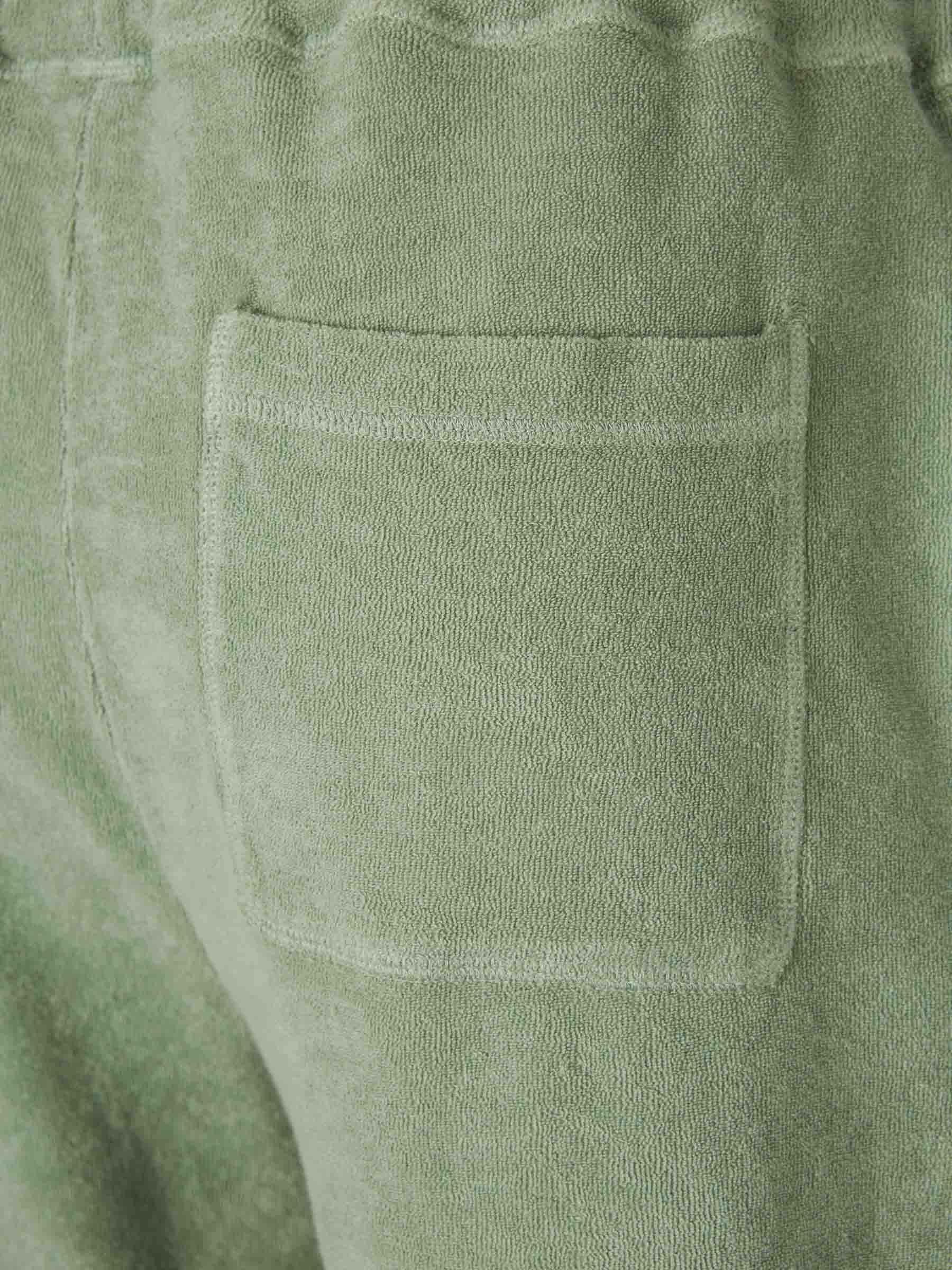 Fedeli Hombre Barcelona Bermudas Rizo Algodón color Verde sku 523-001097 02 - Foto 3