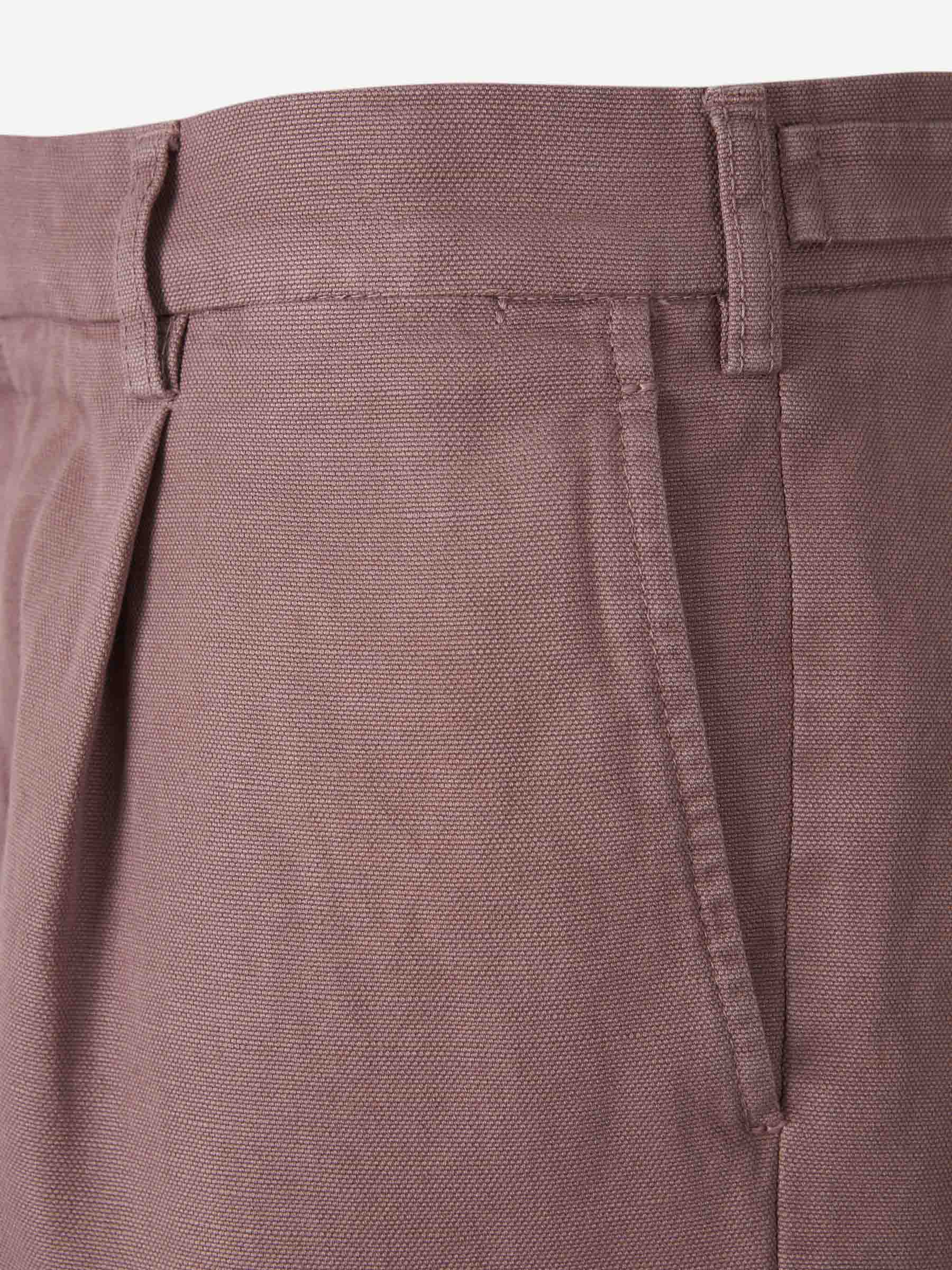 Santa Eulalia Hombre Barcelona Bermudas Rectas Lino color Rosa Envejecido sku 523-001135 02 - Foto 3