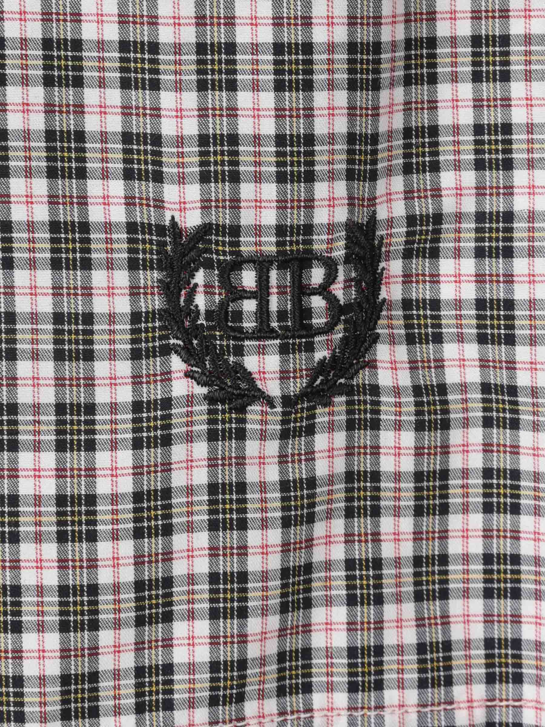 Balenciaga Hombre Barcelona Bermudas Cuadros Algodón color Beige sku 523-001167 01 - Foto 3