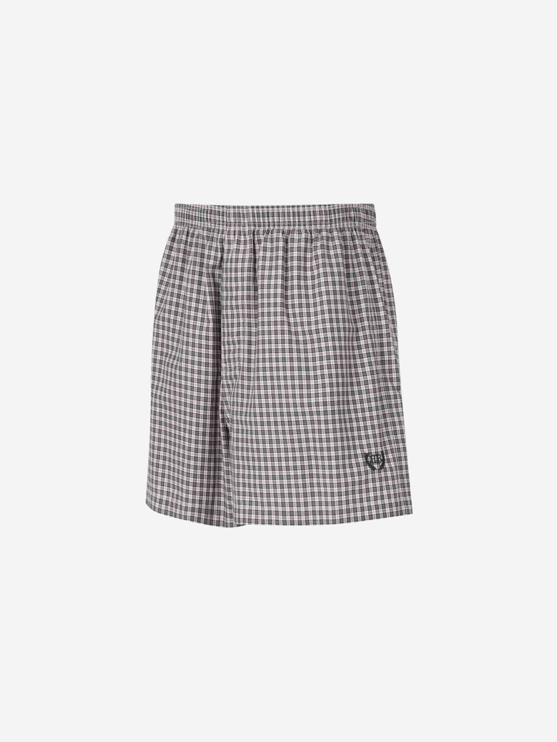 Balenciaga Hombre Barcelona Bermudas Cuadros Algodón color Beige sku 523-001167 01 - Foto 4
