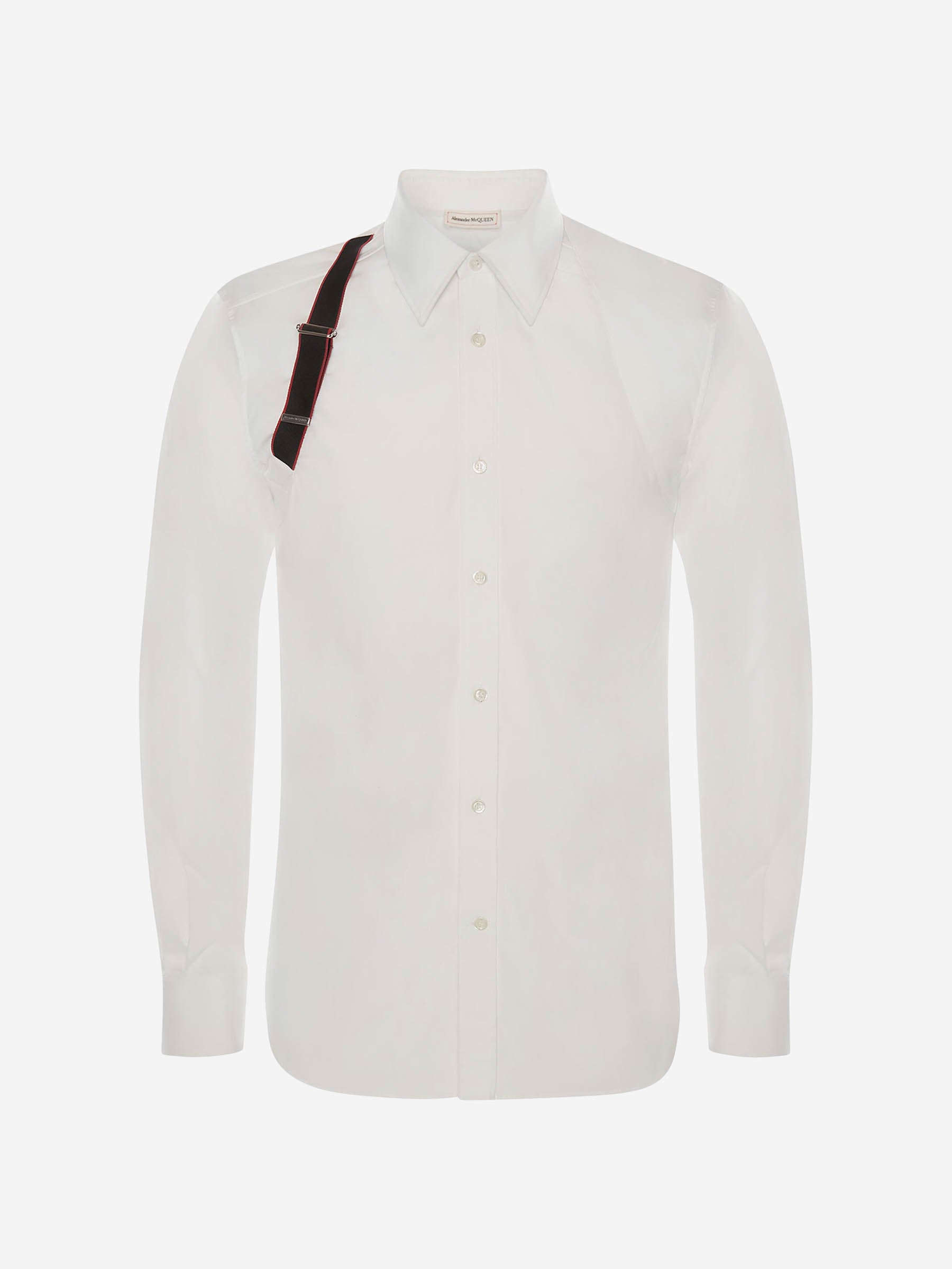 McQueen – Cotton Harness Shirt Hombre 531-006400 01
