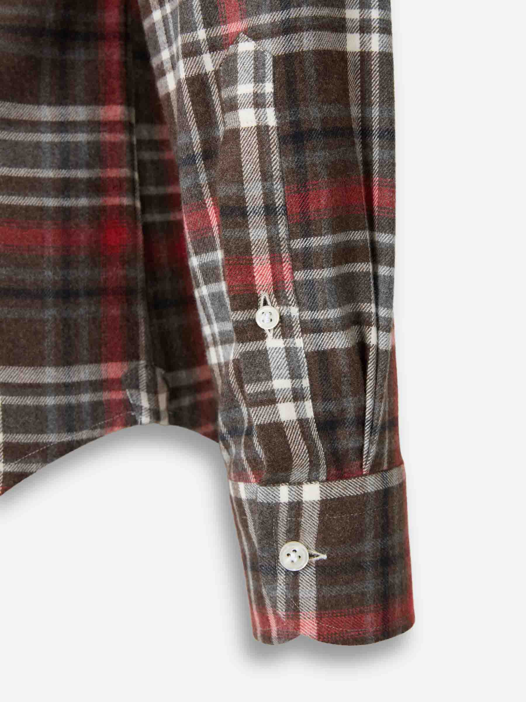 Santa Eulalia Hombre Barcelona Camisa Motivo Cuadros color Rojo sku 531-006534 01 - Foto 4