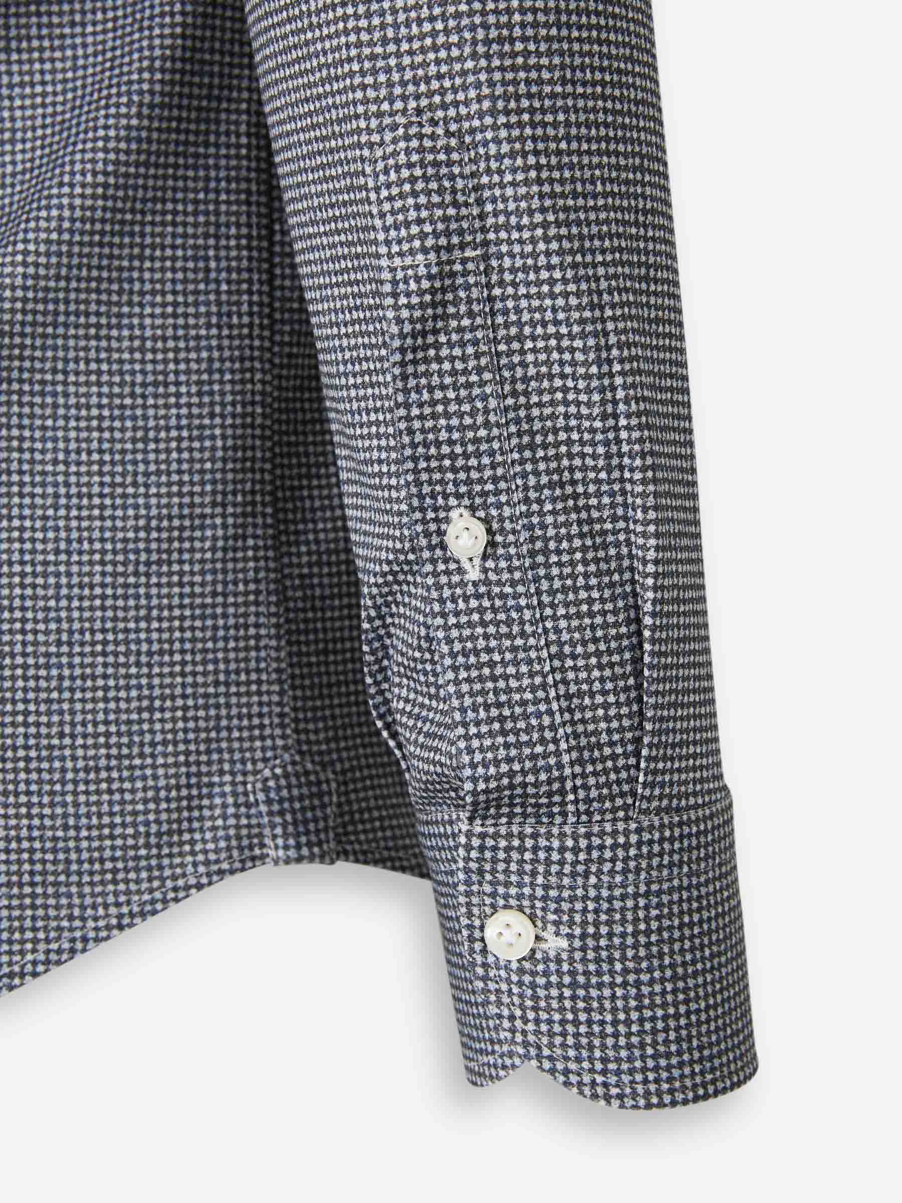 Santa Eulalia Hombre Barcelona Camisa Estampada Algodón color Verde Jungla sku 531-006537 02 - Foto 4