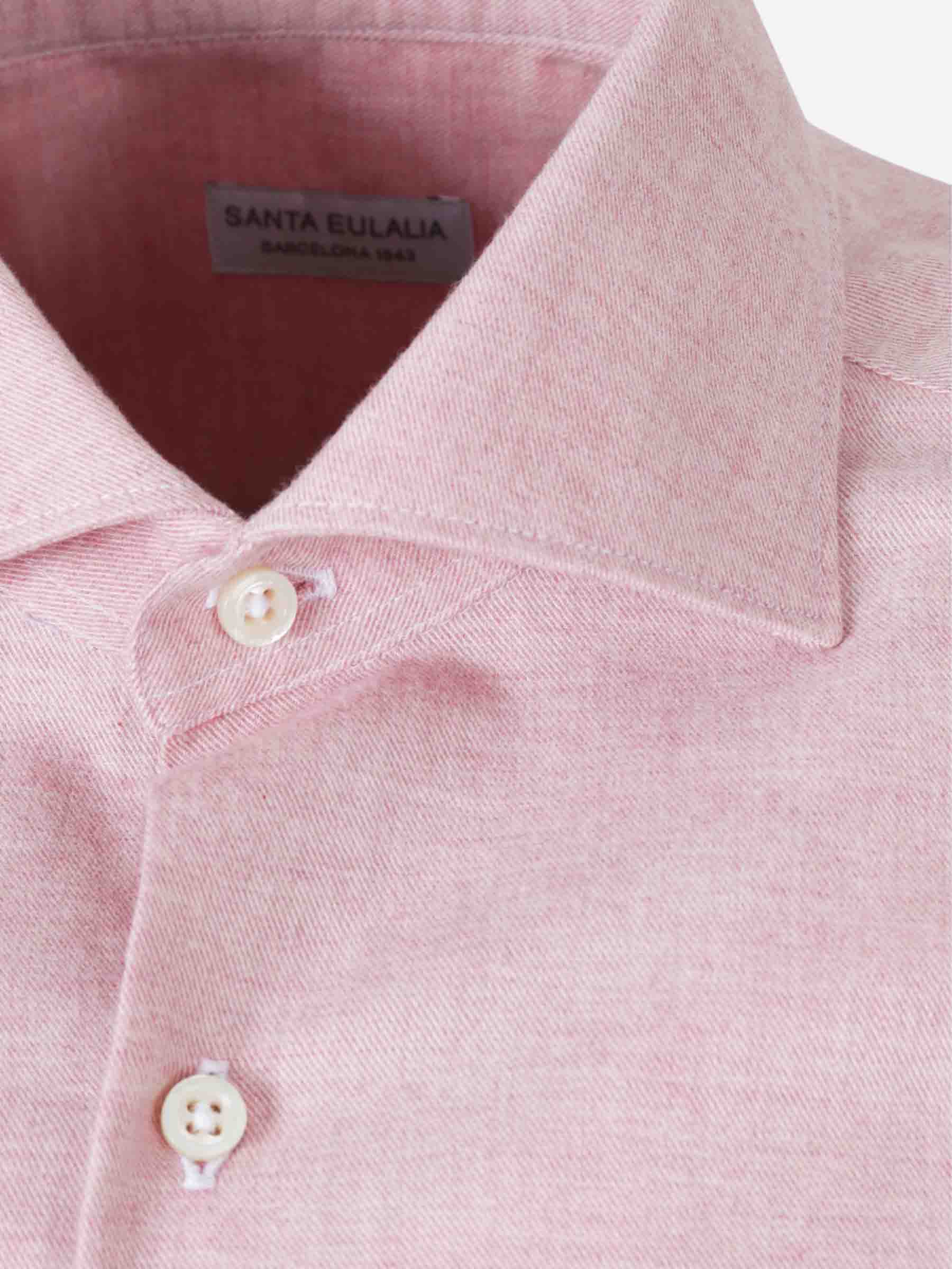 Santa Eulalia Hombre Barcelona Camisa de Vestir color Rosa Palo sku 531-006545 01 - Foto 3