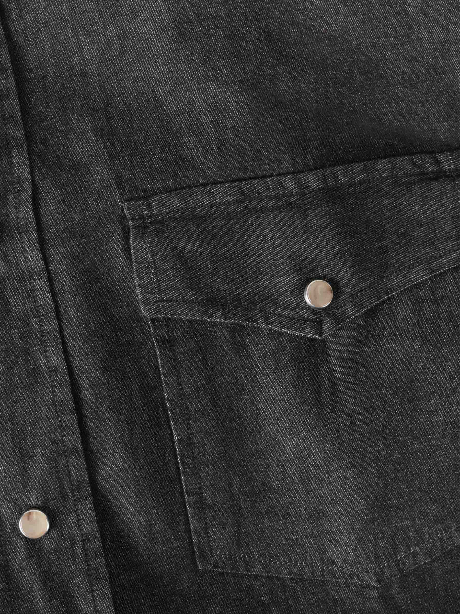 Santa Eulalia Hombre Barcelona Camisa Lisa Western color Azul Denim sku 531-006579 01 - Foto 4