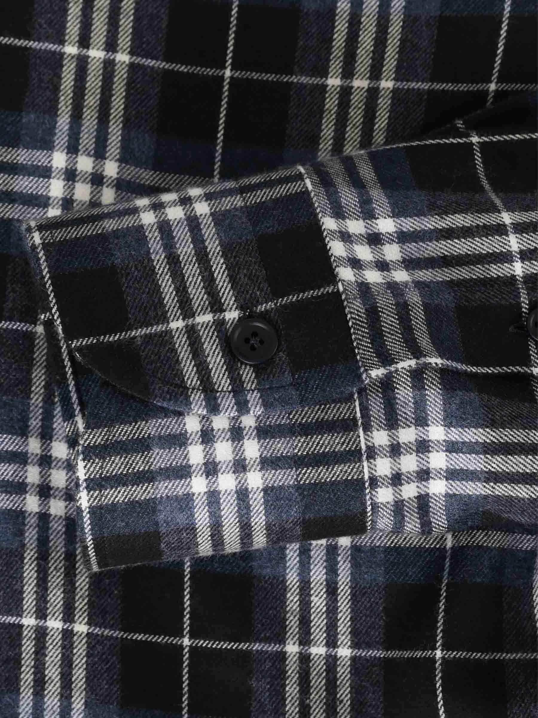 Santa Eulalia Hombre Barcelona Camisa Casual Cuadros color Azul Marino sku 531-006586 01 - Foto 4