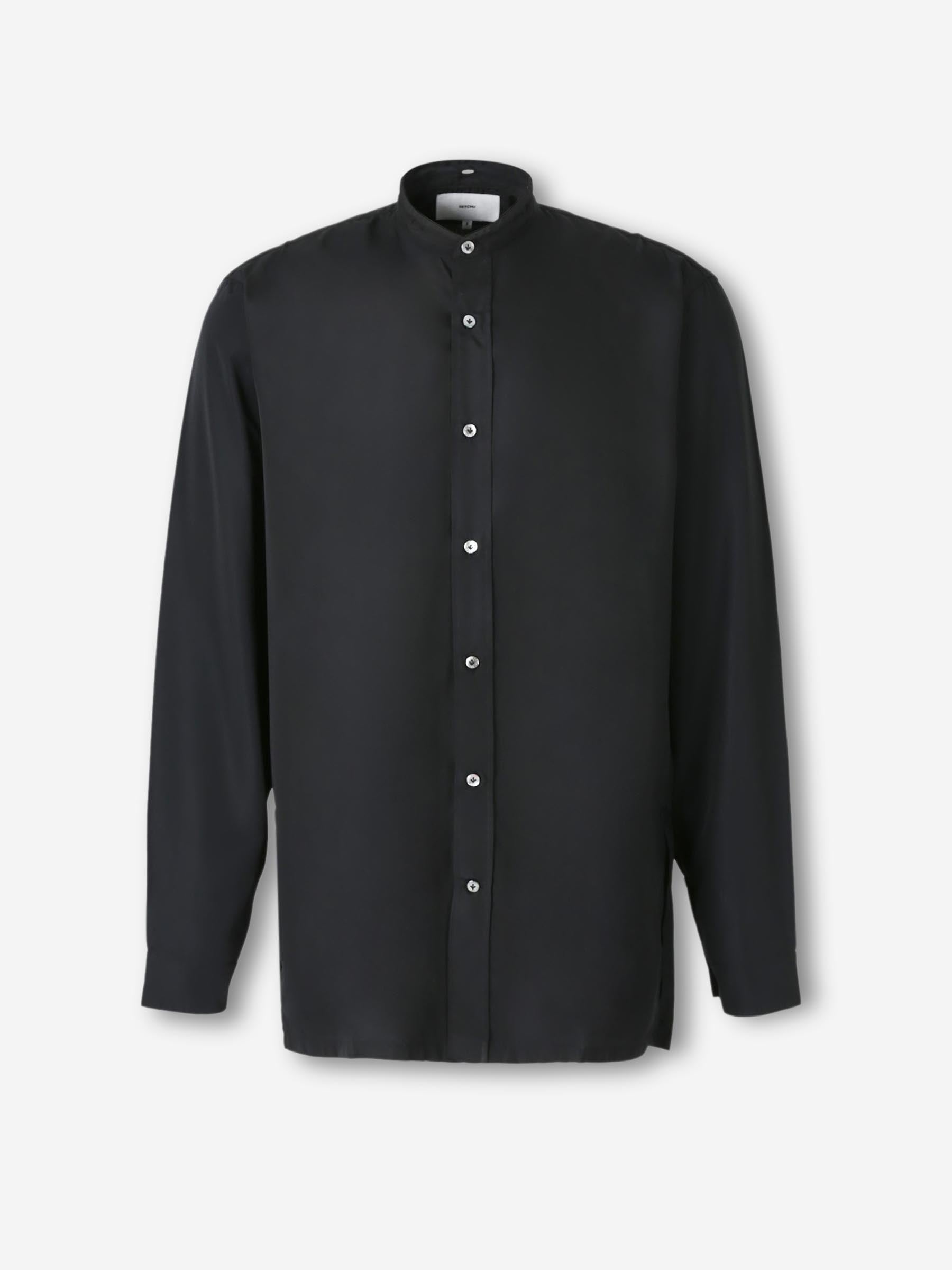 Setchu Hombre Barcelona Camisa Origami color Negro sku 531-006594 01 - Foto 4