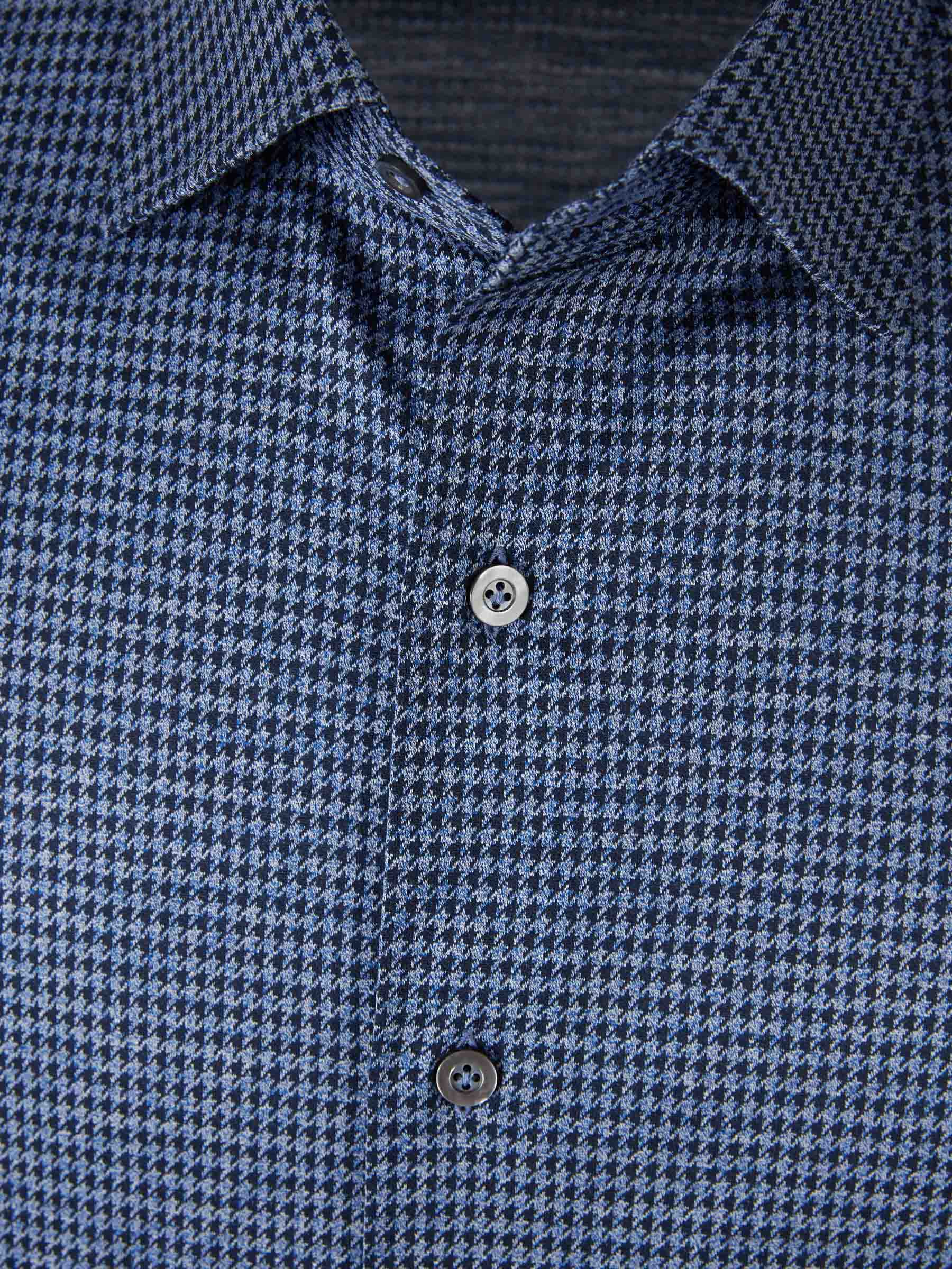 Fray Hombre Barcelona Camisa Gabriel Algodón color Azul Cobalto sku 531-006609 02 - Foto 3