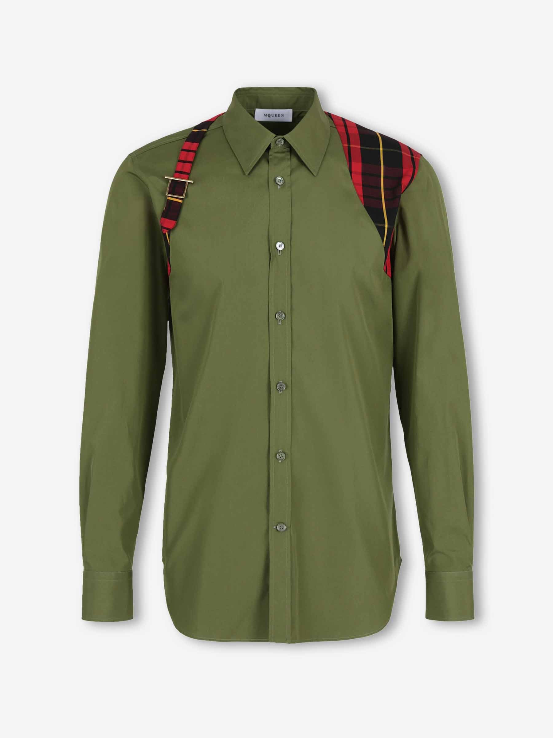 alexander mcqueen dress shirt McQueen – McQueen Harness Shirt in Barcelona or Shop Online Hombre 531-006632 01