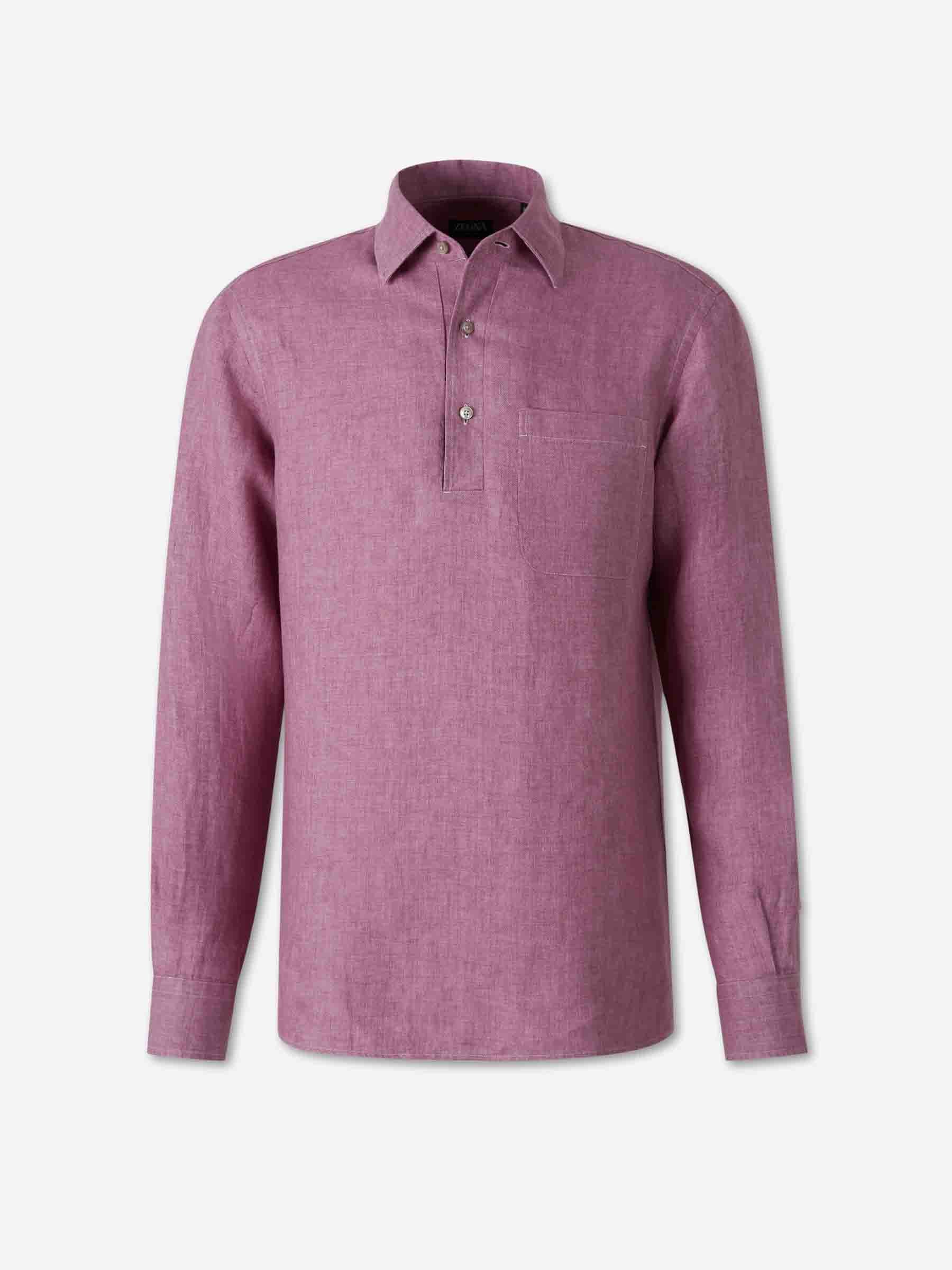 zegna dress shirt Zegna – Zegna Camisa Lisa Lino Hombre en Barcelona o Compra Online Hombre 531-006634 01