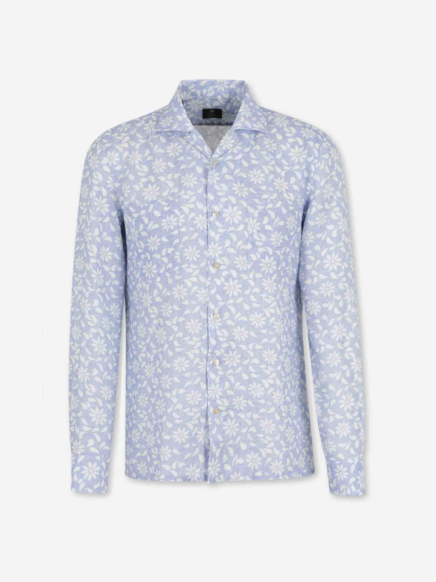 Luigi Borrelli – Printed Shirt Hombre 531-006651 01
