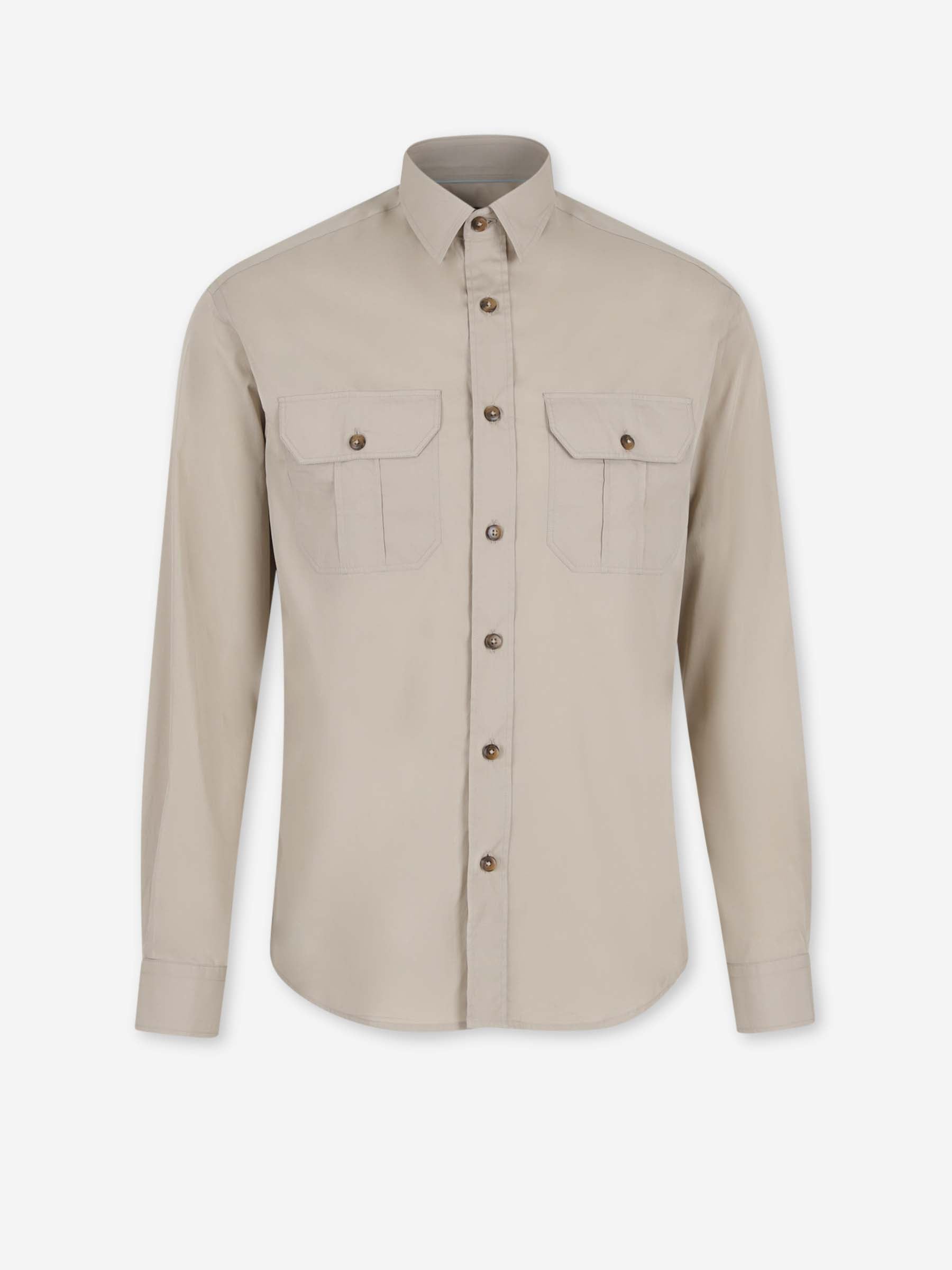canali dress shirts Canali – Casual Cotton Shirt Hombre 531-006672 01