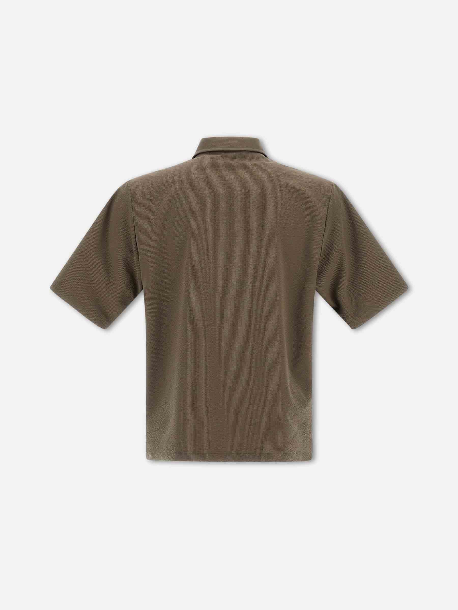 Herno Hombre Barcelona Camisa de manga corta color Marrón sku 532-000697 01 - Foto 3