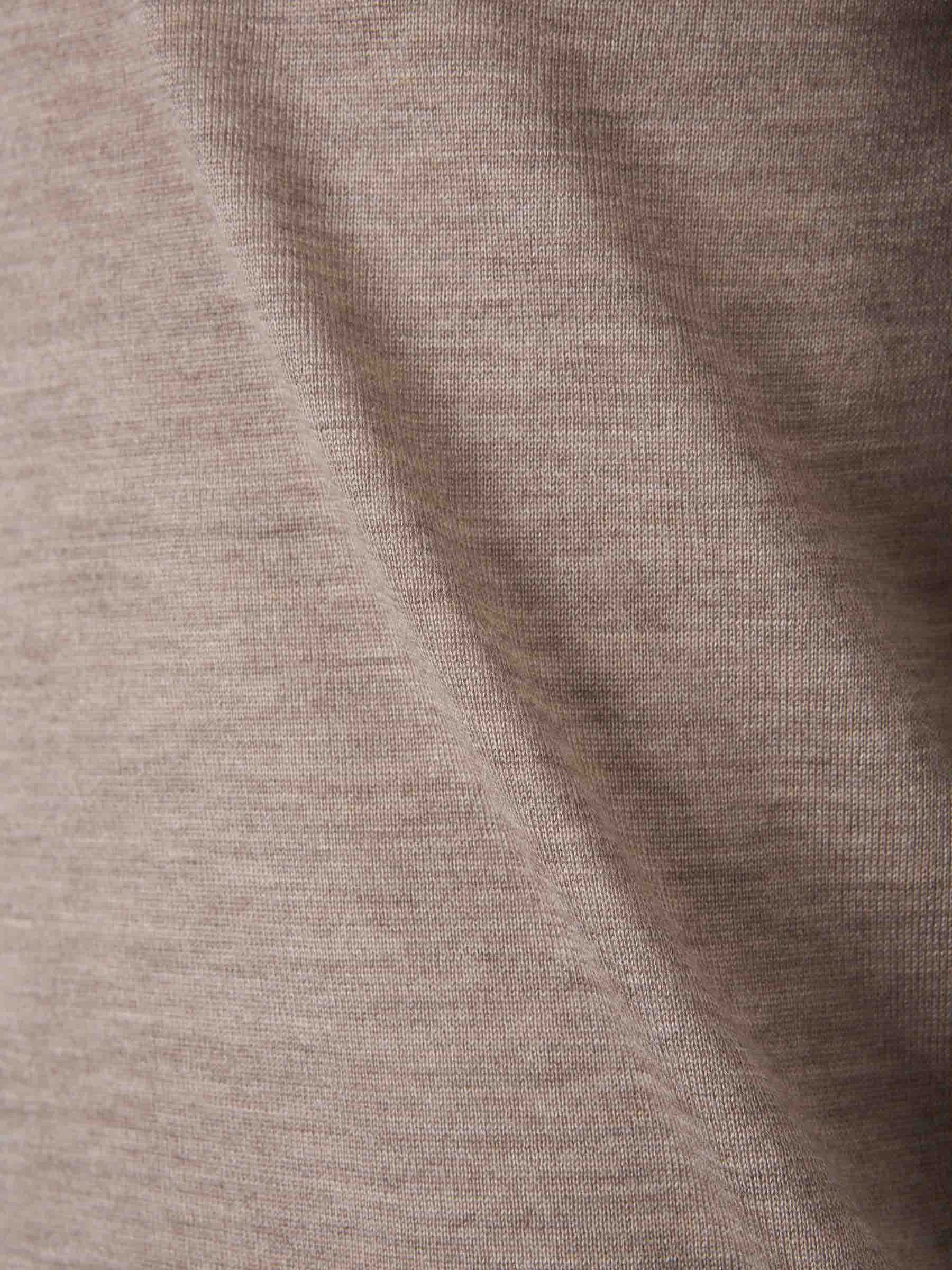 Santa Eulalia Hombre Barcelona Jersey Pico Cashmere color Camel sku 542-002425 07 - Foto 4