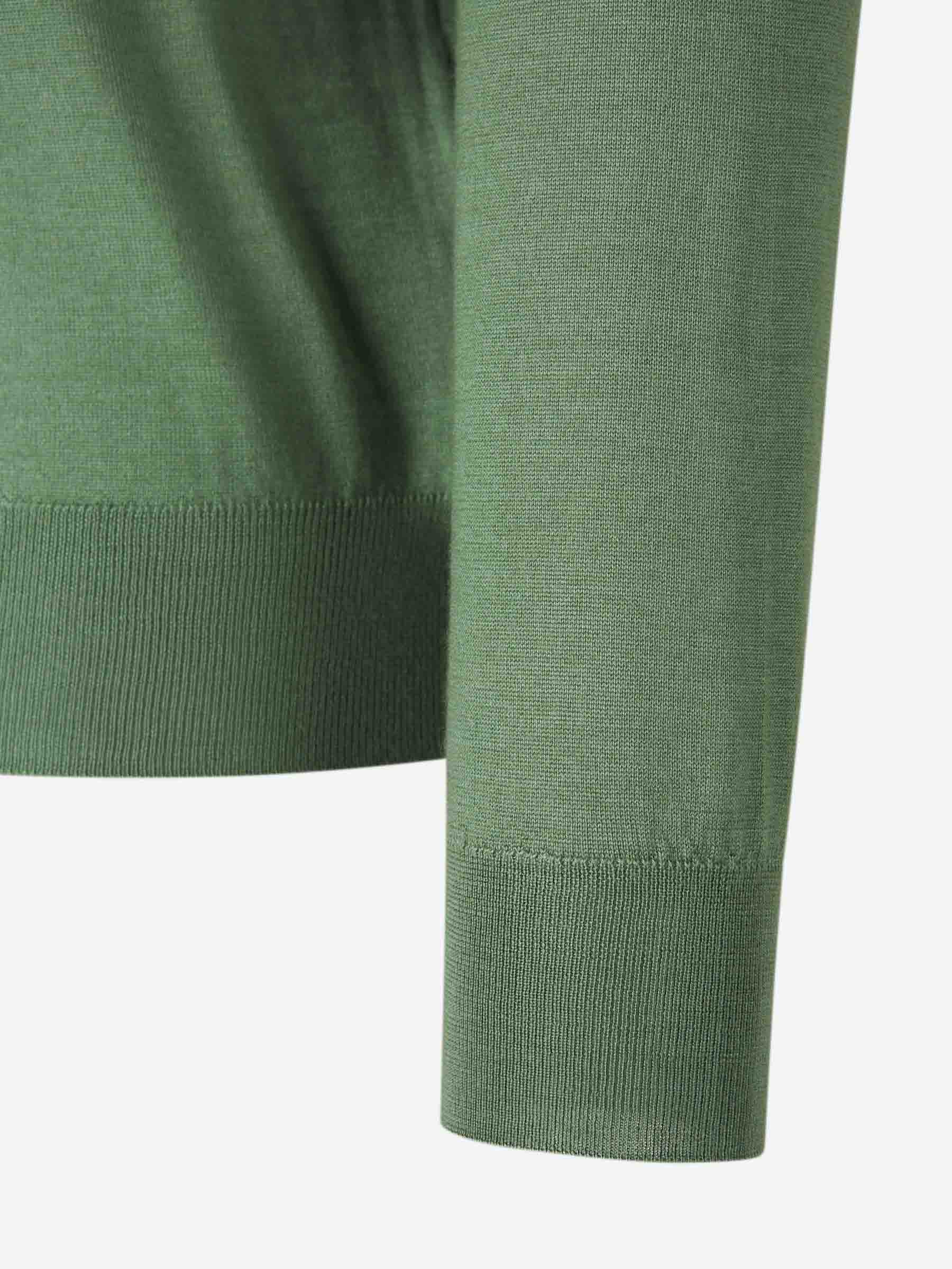 Santa Eulalia Hombre Barcelona Jersey Pico Cashmere color Verde sku 542-002425 08 - Foto 5