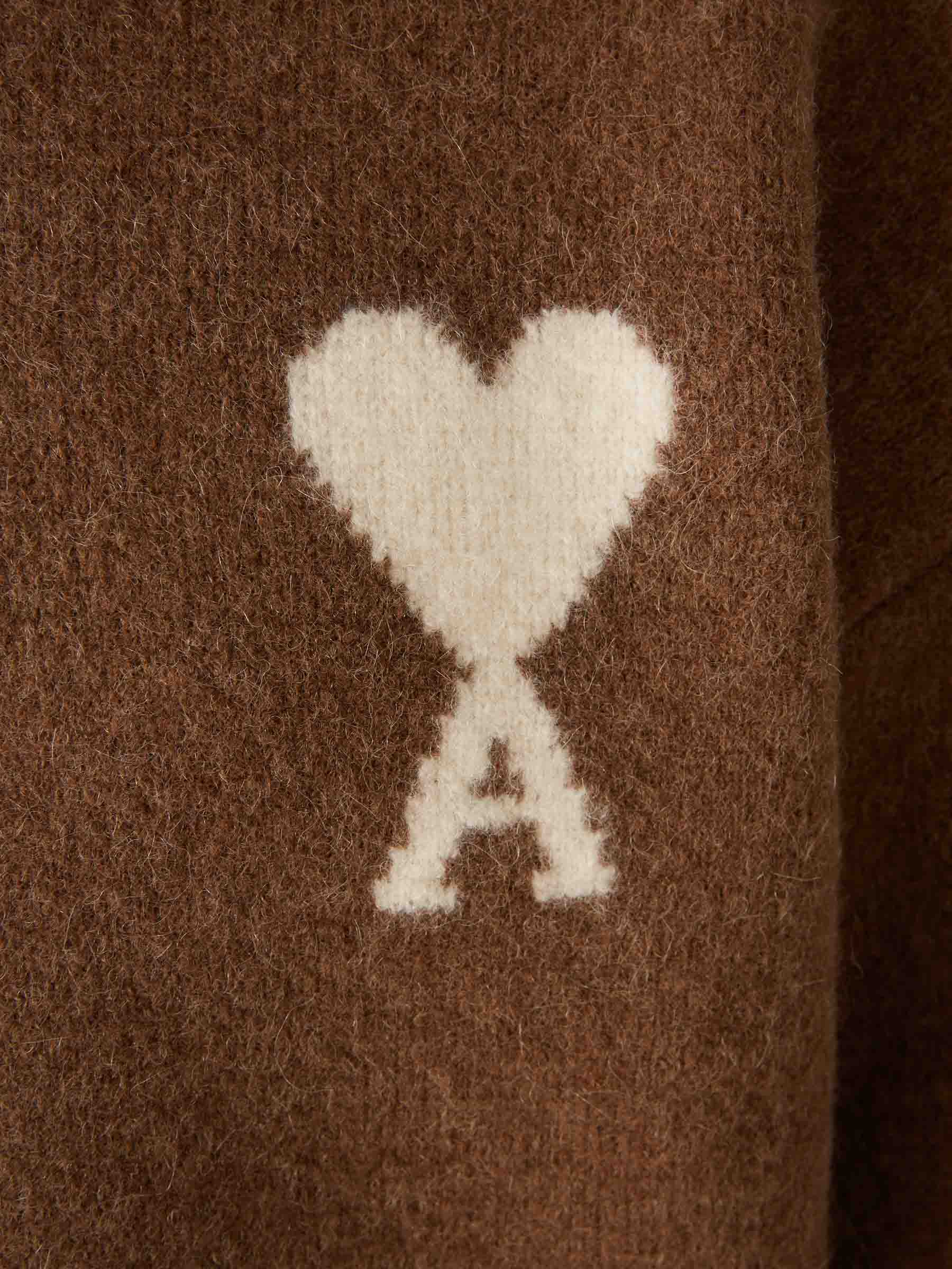 Ami Paris Hombre Barcelona Jersey Cuello Polo color Marrón sku 542-002509 01 - Foto 4