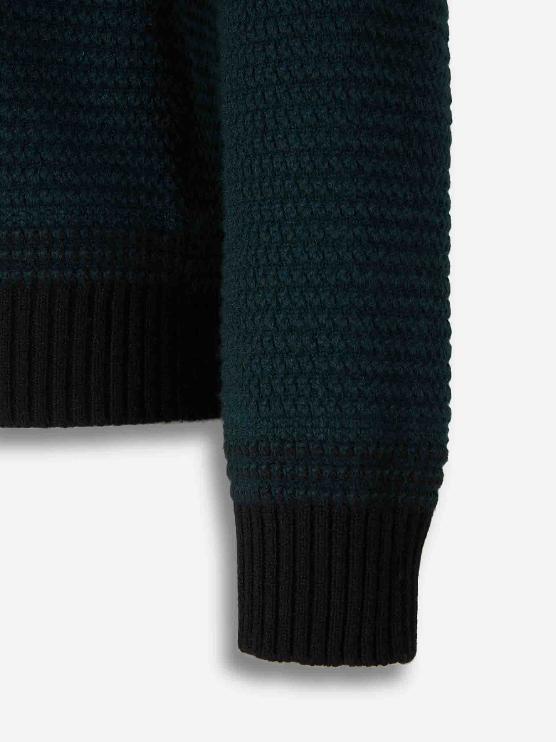 Zegna Hombre Barcelona Jersey Cuello Alto color Verde Jungla sku 542-002514 01 - Foto 4
