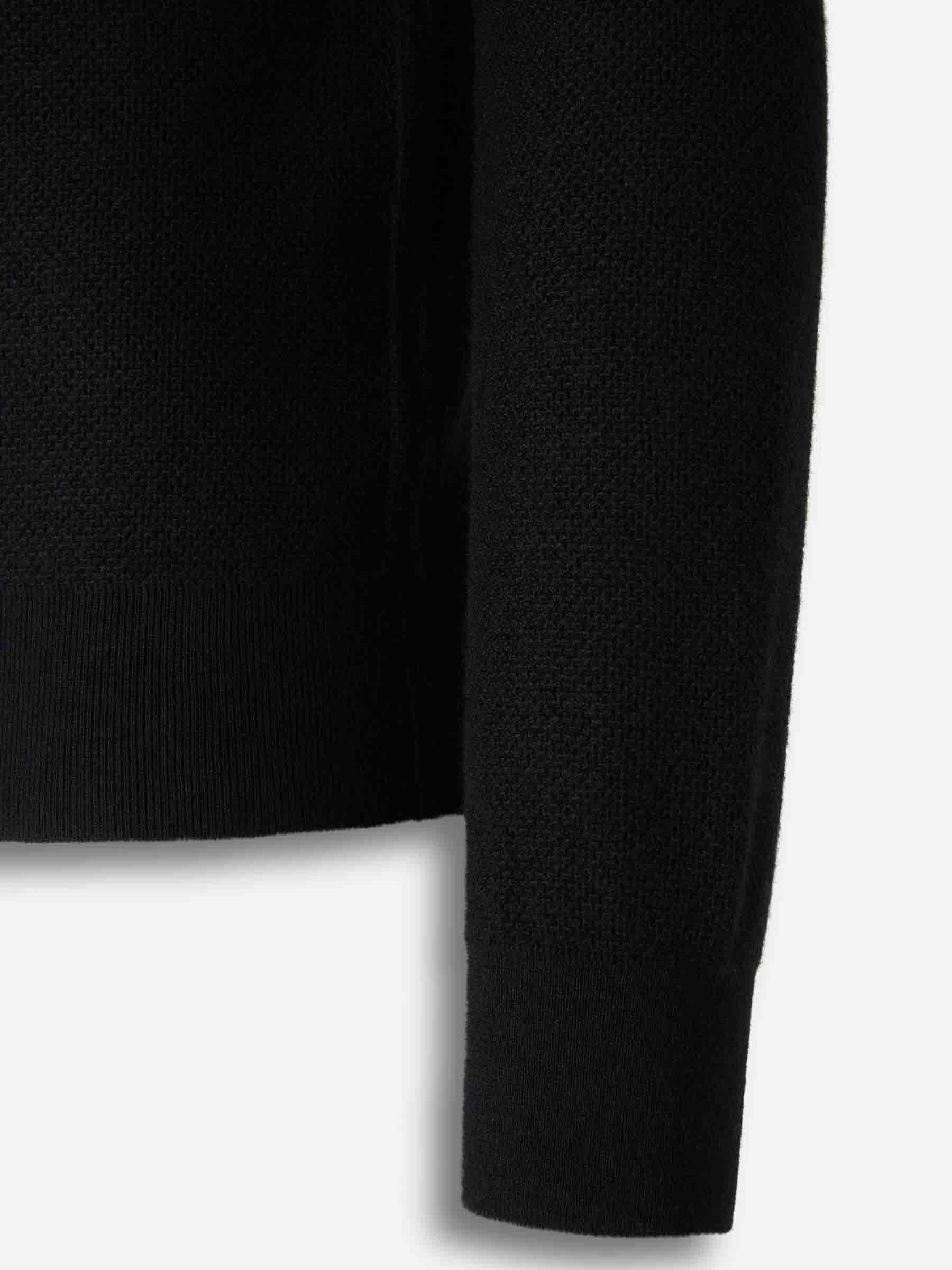 Zegna Hombre Barcelona Jersey Cuello Polo color Negro sku 542-002516 00 - Foto 4