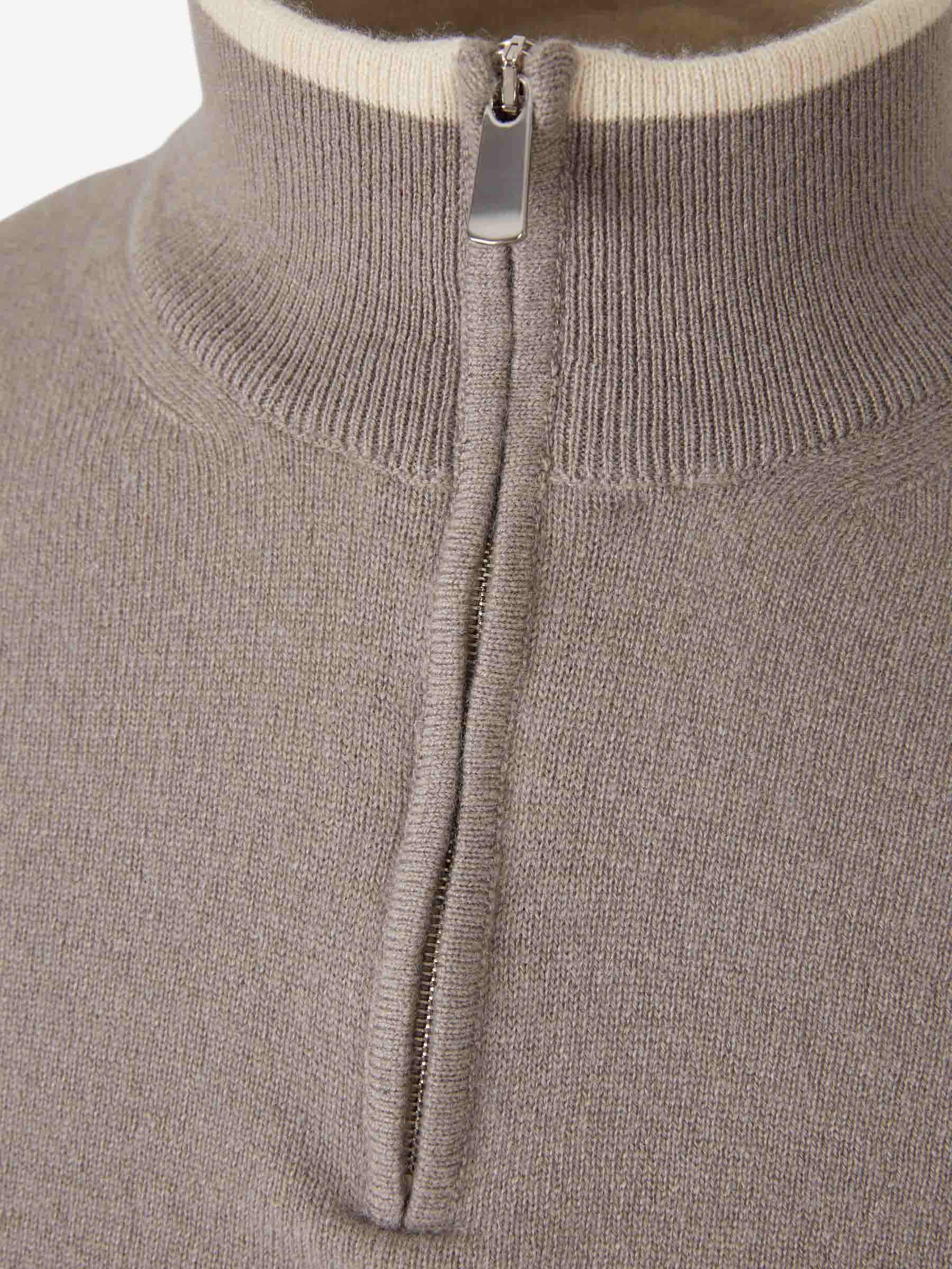 Santa Eulalia Hombre Barcelona Jersey Cuello Alto color Beige sku 542-002521 01 - Foto 3