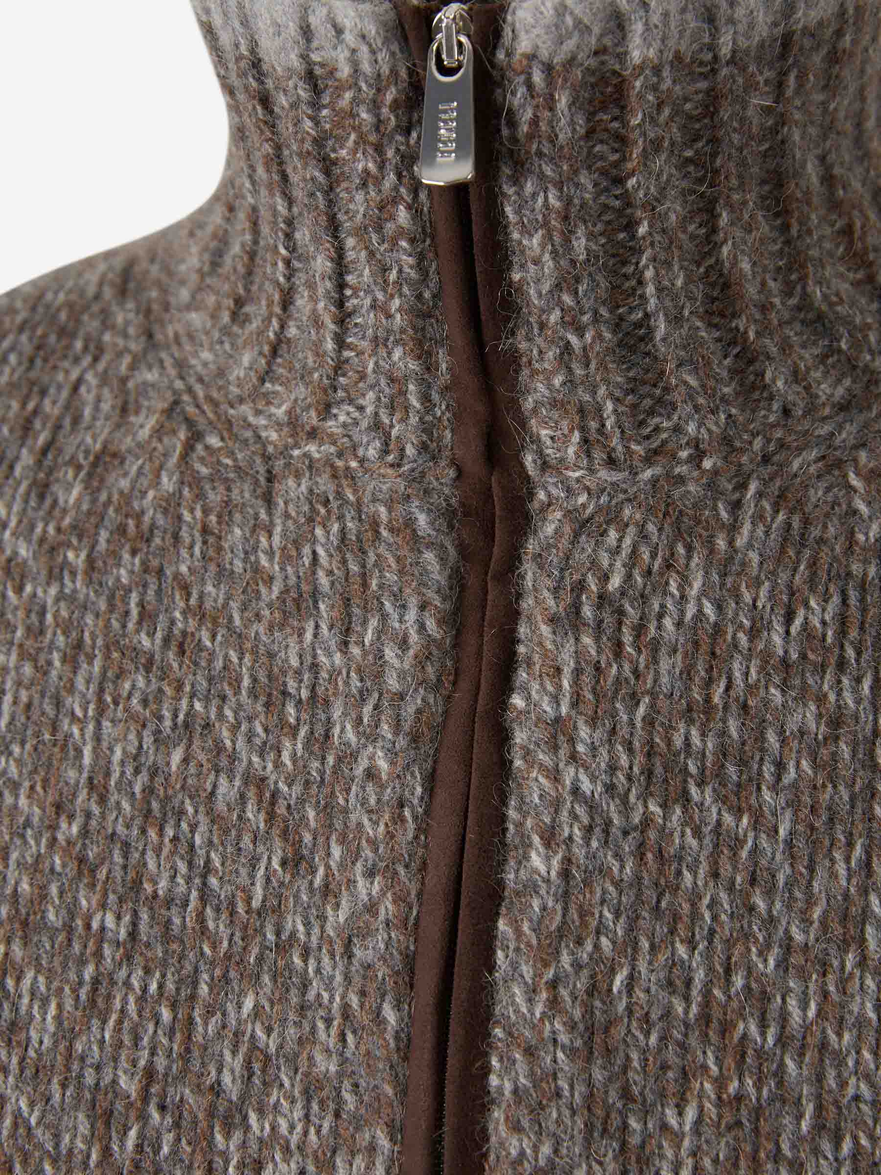 Fedeli Hombre Barcelona Jersey Cuello Alto color Taupe sku 542-002532 01 - Foto 3
