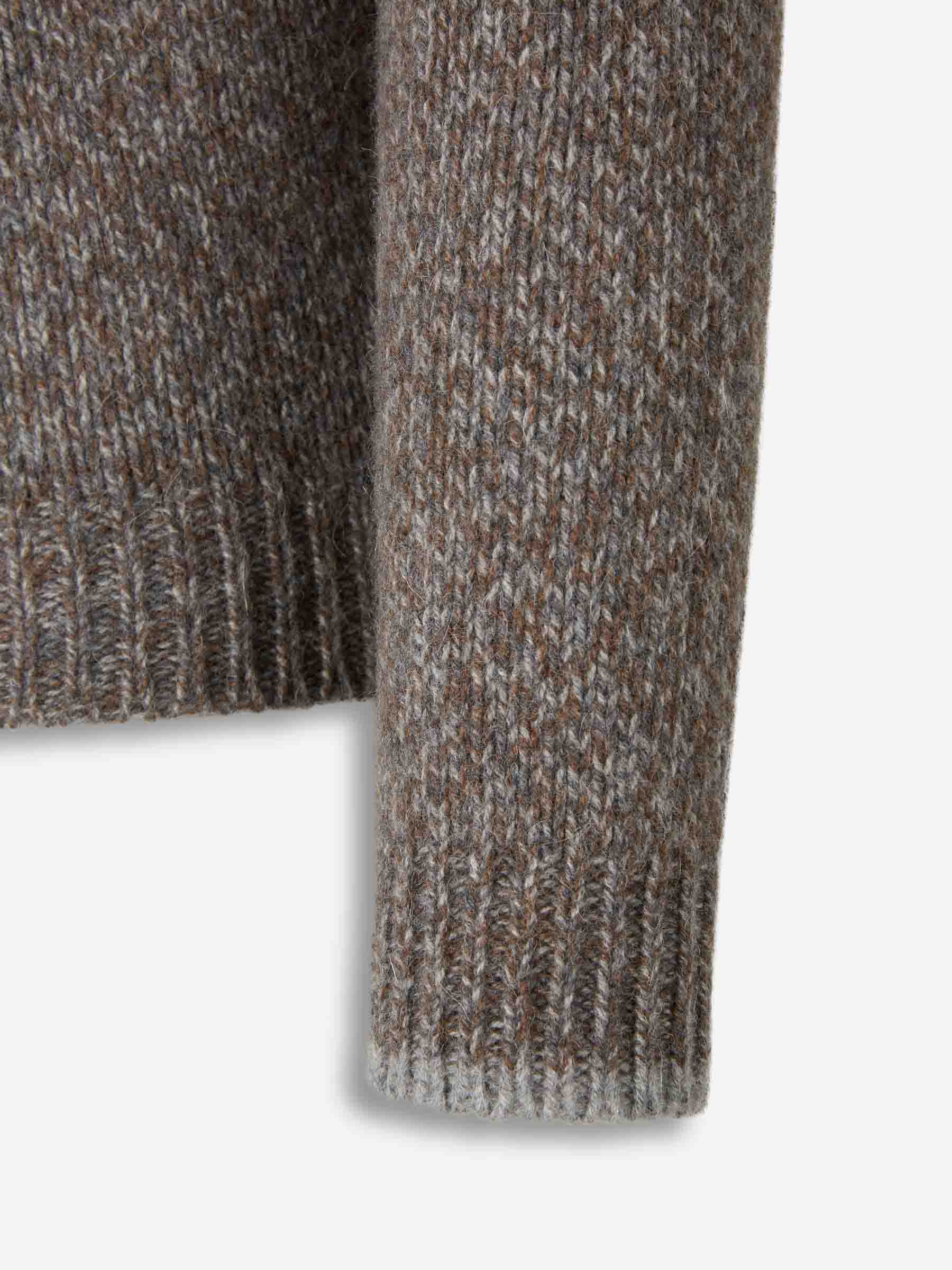 Fedeli Hombre Barcelona Jersey Cuello Alto color Taupe sku 542-002532 01 - Foto 4