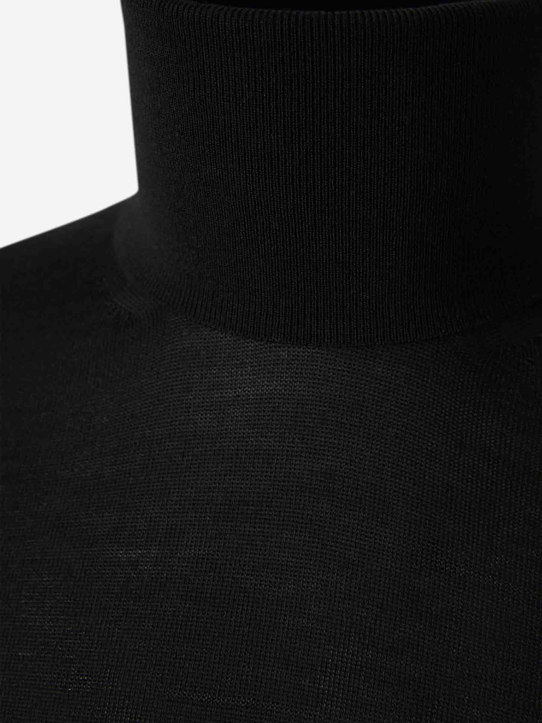 Saint Laurent Hombre Barcelona Jersey Cuello Alto color Negro sku 542-002536 01 - Foto 3