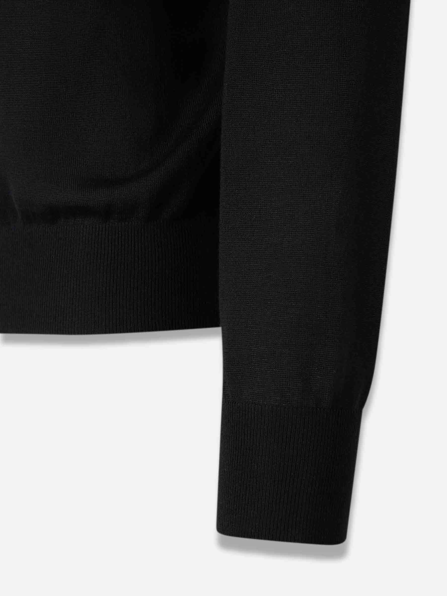 Saint Laurent Hombre Barcelona Jersey Cuello Alto color Negro sku 542-002536 01 - Foto 4