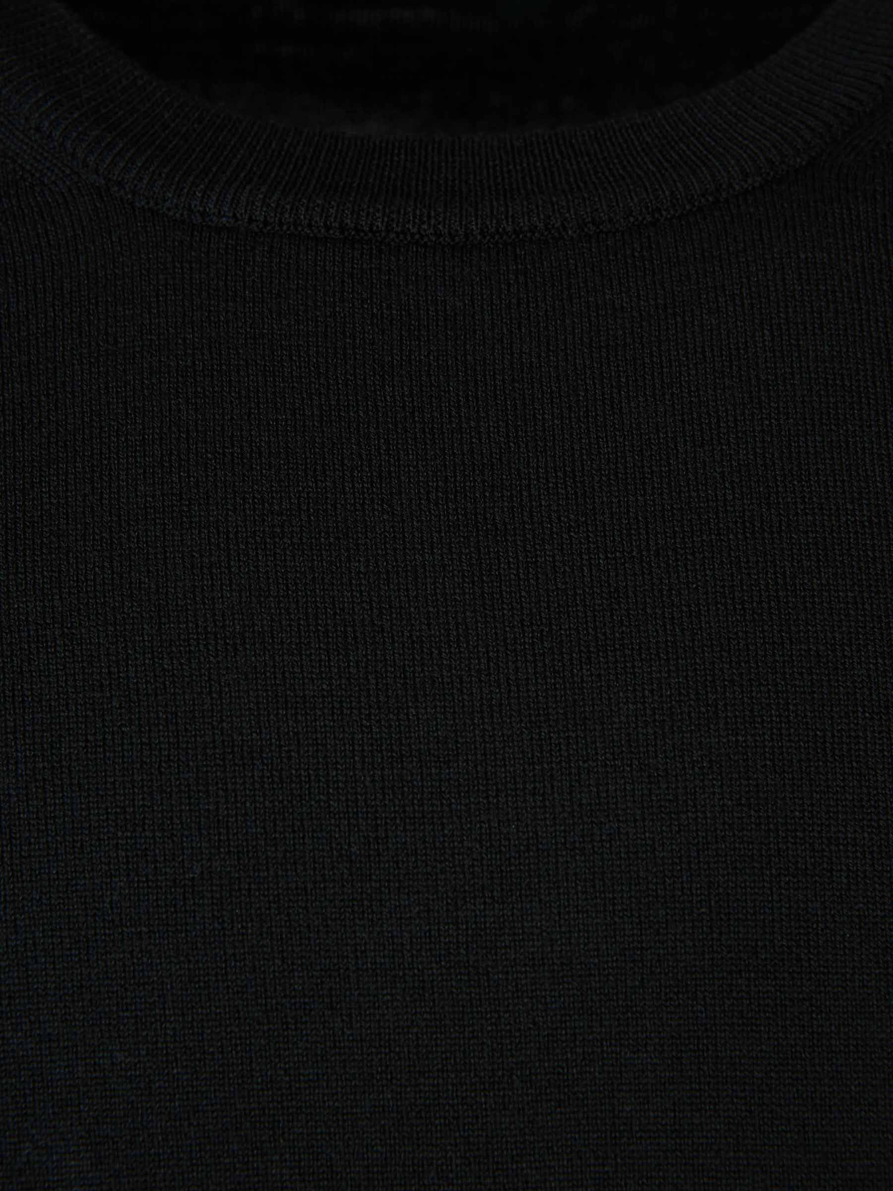 Zanone Hombre Barcelona Jersey Cuello Redondo color Verde Oscuro sku 542-002544 03 - Foto 3