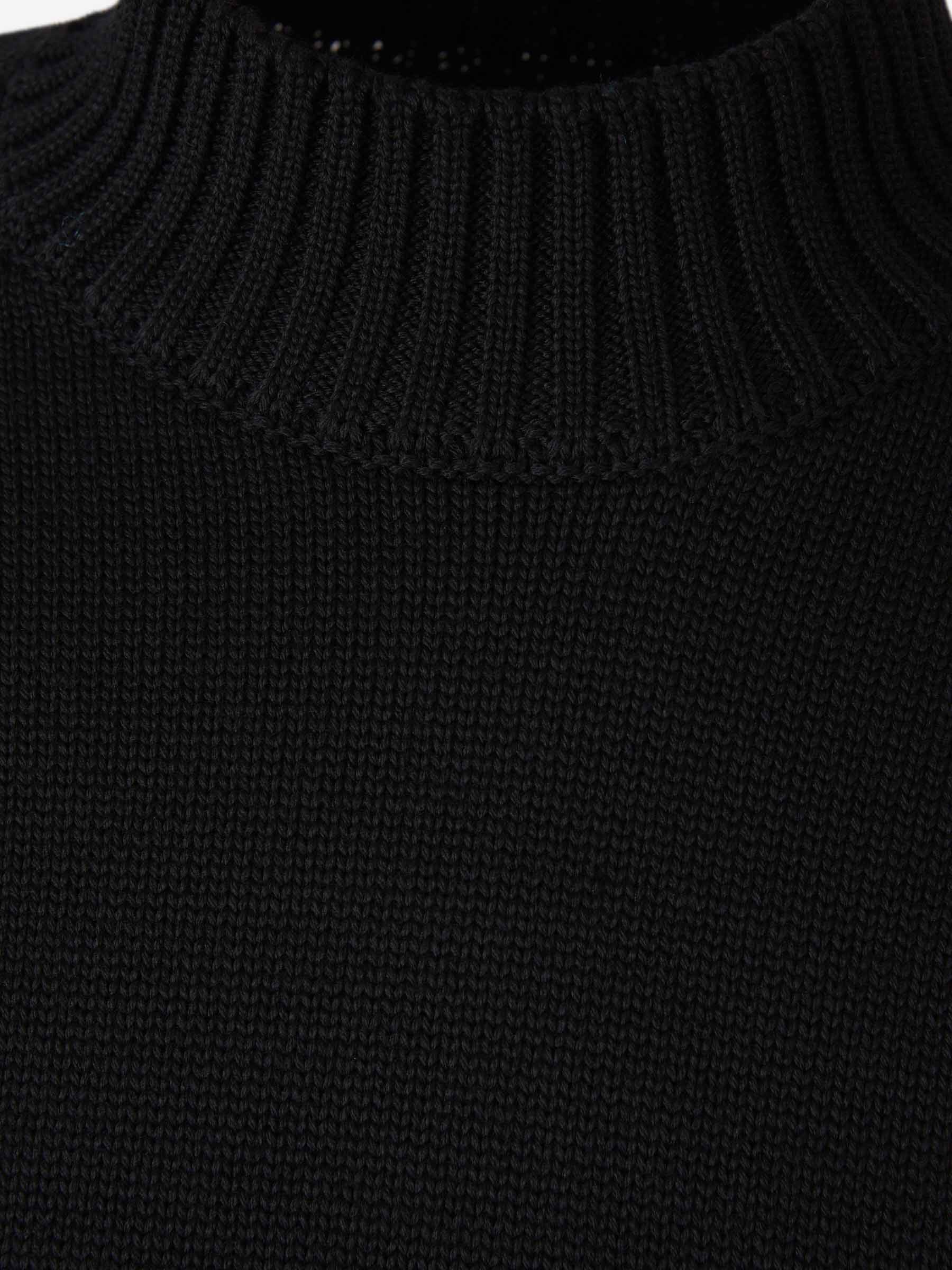 Zanone Hombre Barcelona Jersey Punto Lana color Negro sku 542-002546 02 - Foto 3