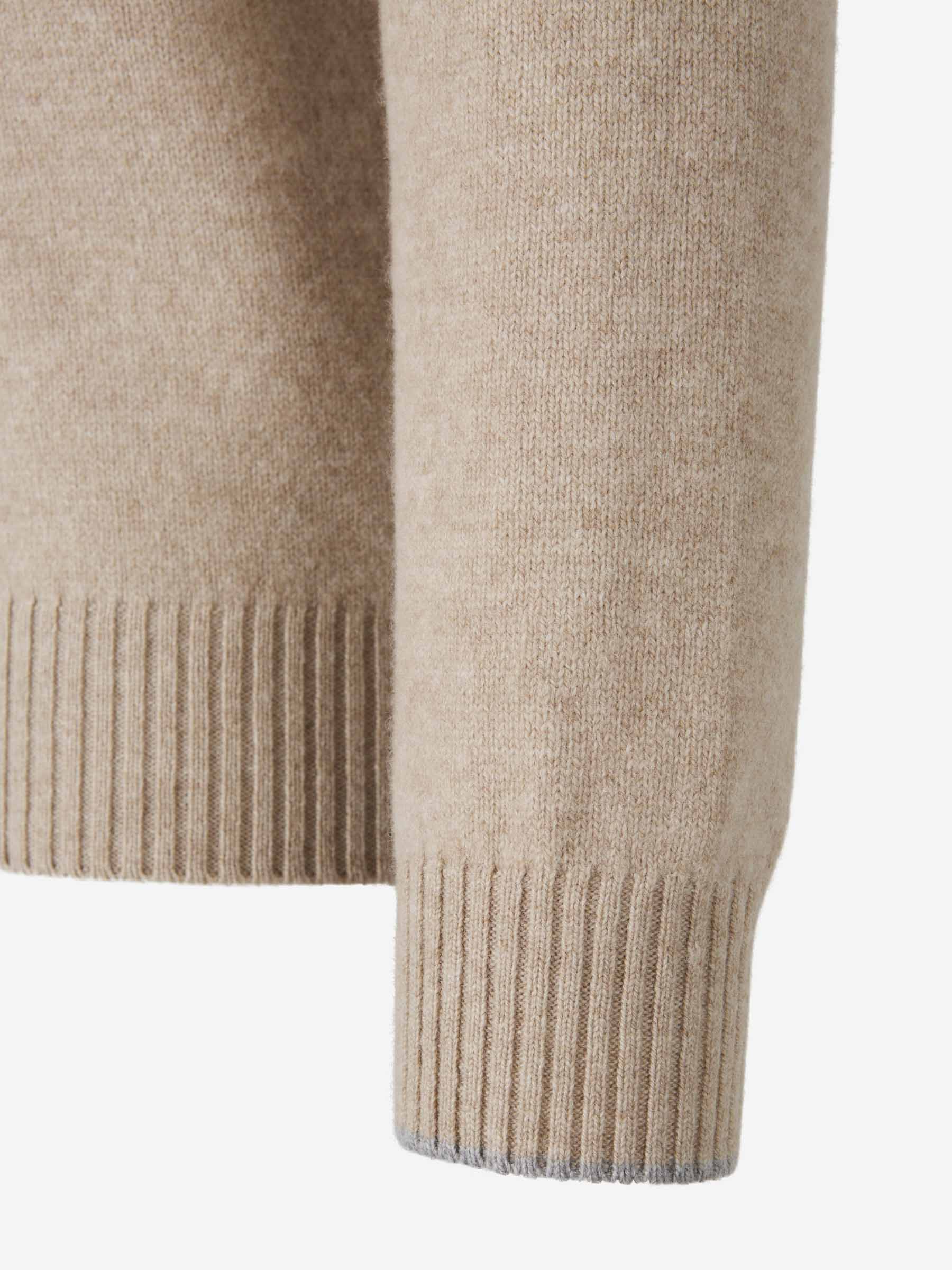 Santa Eulalia Hombre Barcelona Jersey Cuello Alto color Beige sku 542-002554 01 - Foto 4