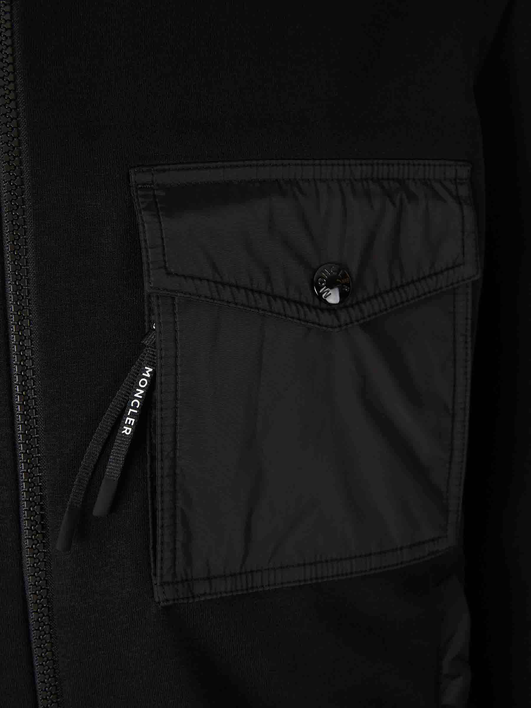 Moncler Hombre Barcelona Sudadera Cremallera Capucha color Negro sku 543-001039 01 - Foto 4