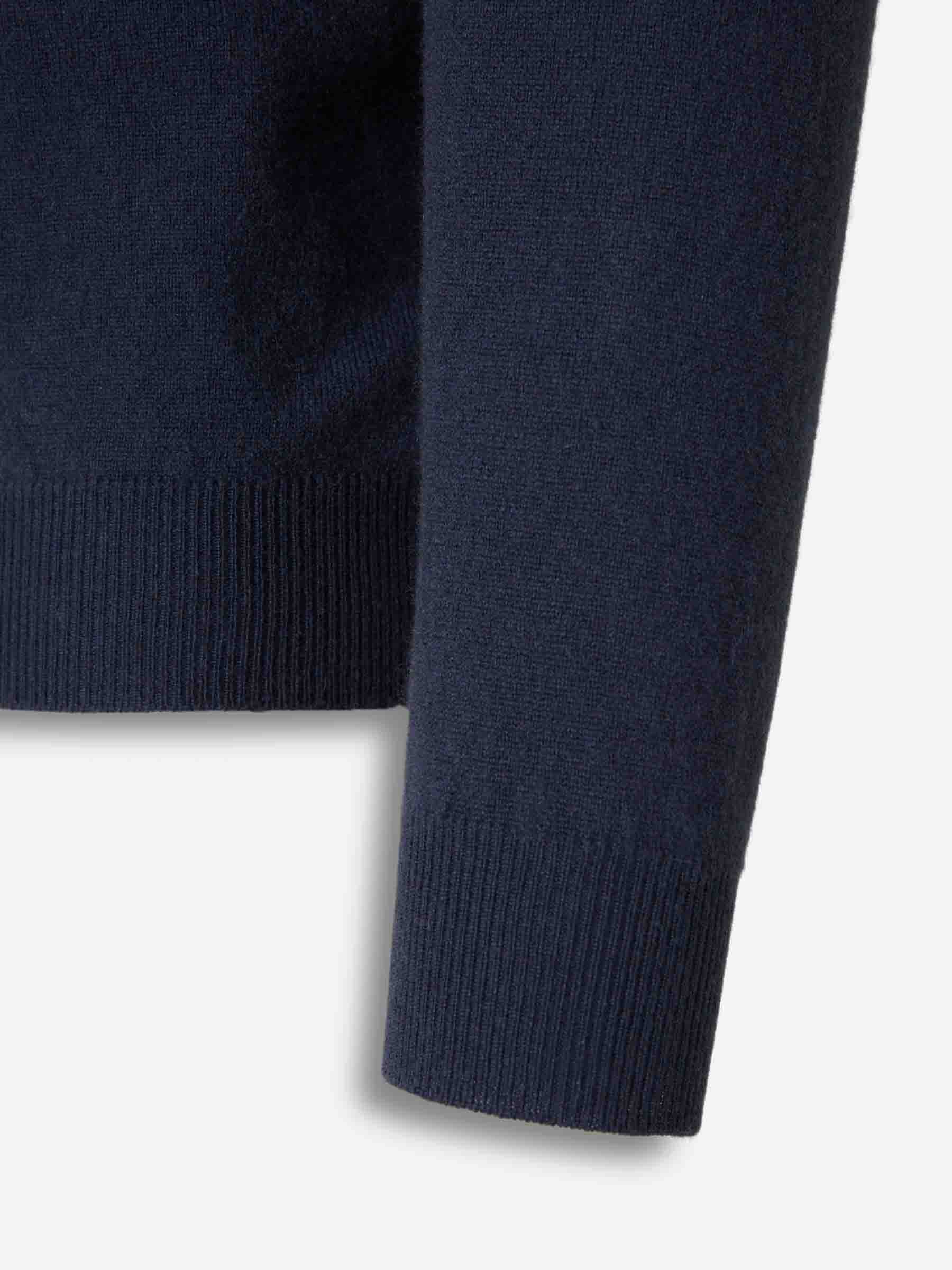 Santa Eulalia Hombre Barcelona Cárdigan Punto Cachemira color Azul Noche sku 543-001047 02 - Foto 4