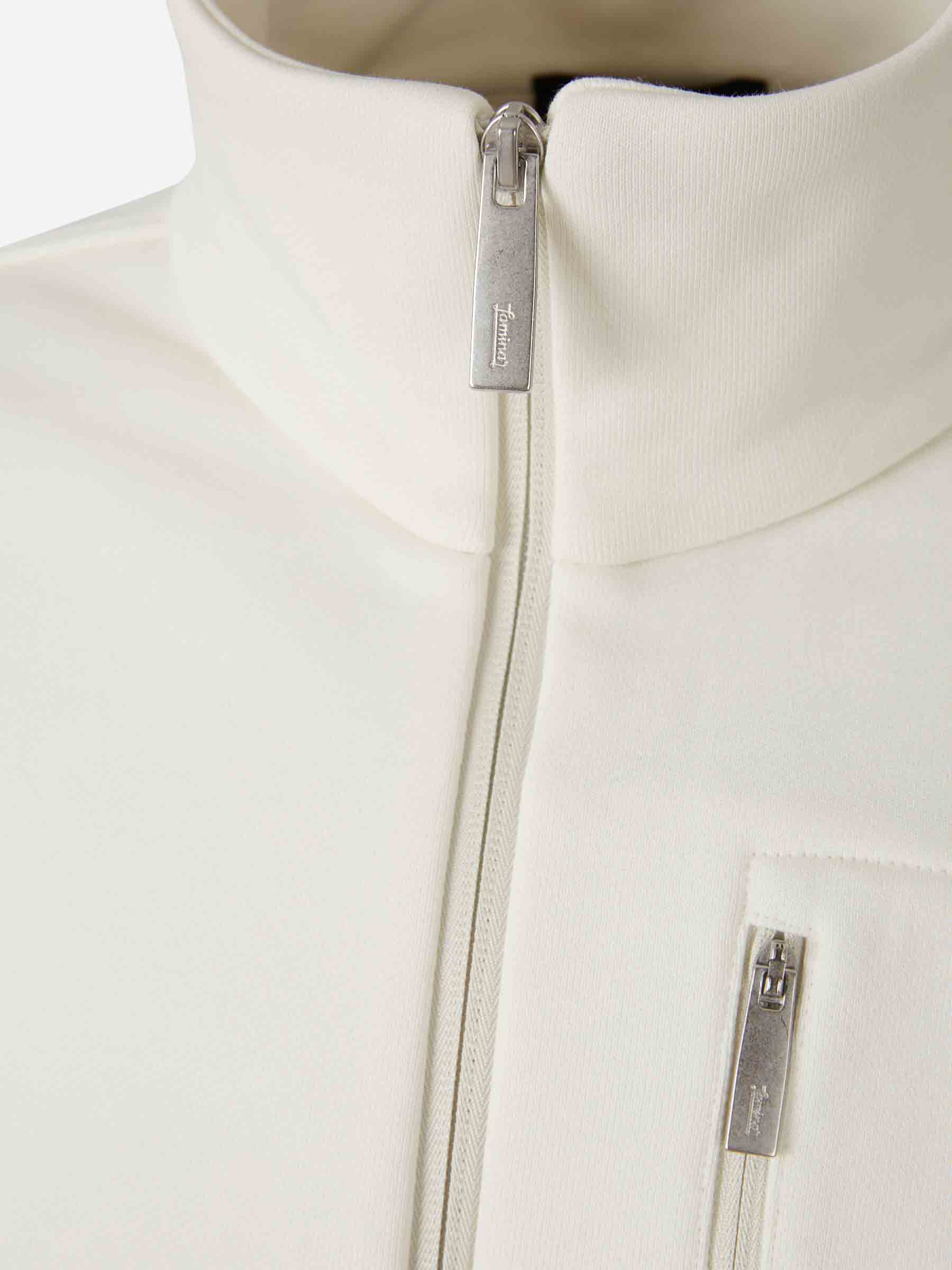 Laminar Hombre Barcelona Sudadera Cremallera Algodón color Blanco sku 543-001058 01 - Foto 3