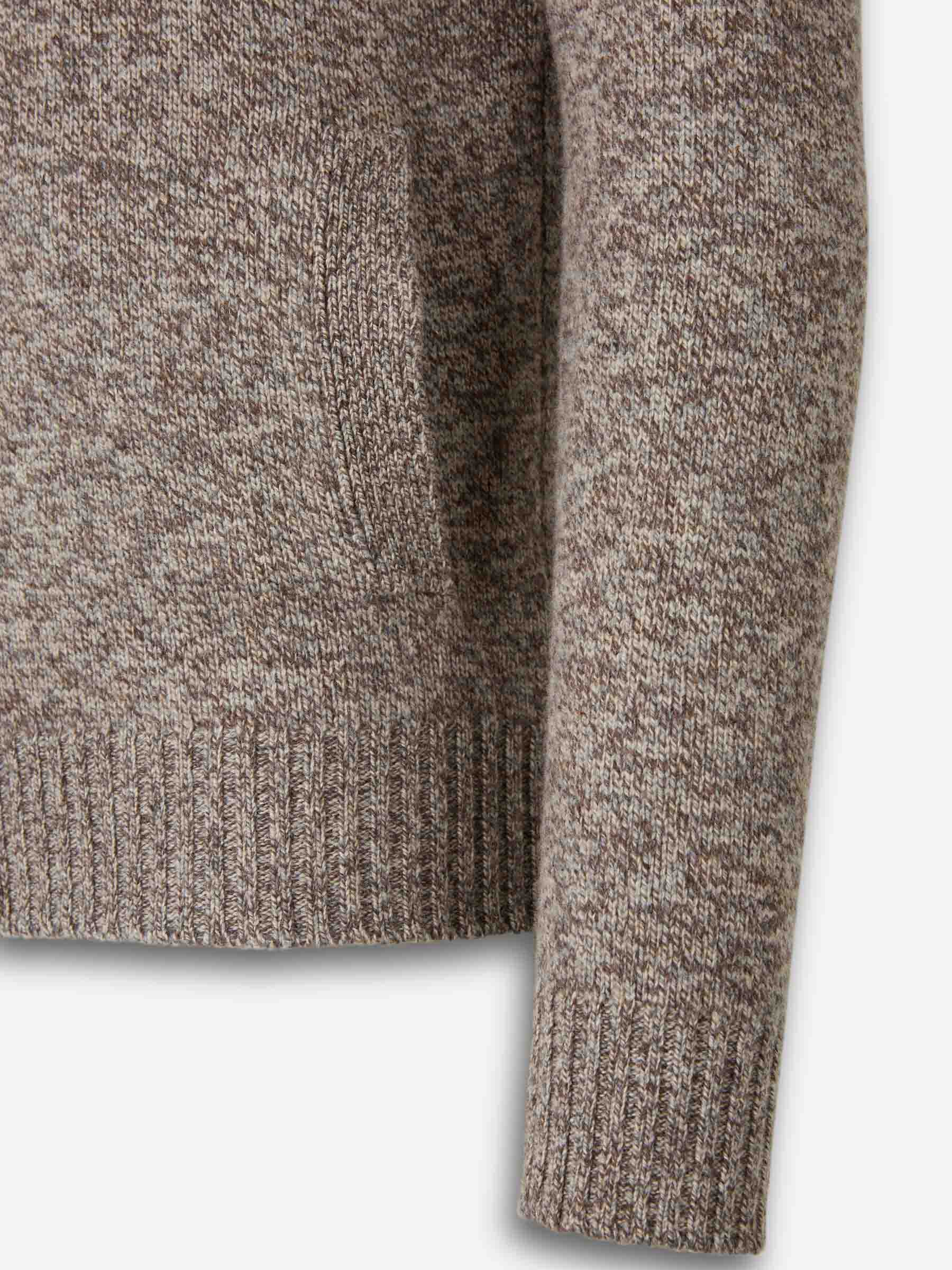 Zanone Hombre Barcelona Cárdigan Punto Lana color Gris Piedra sku 543-001064 01 - Foto 4