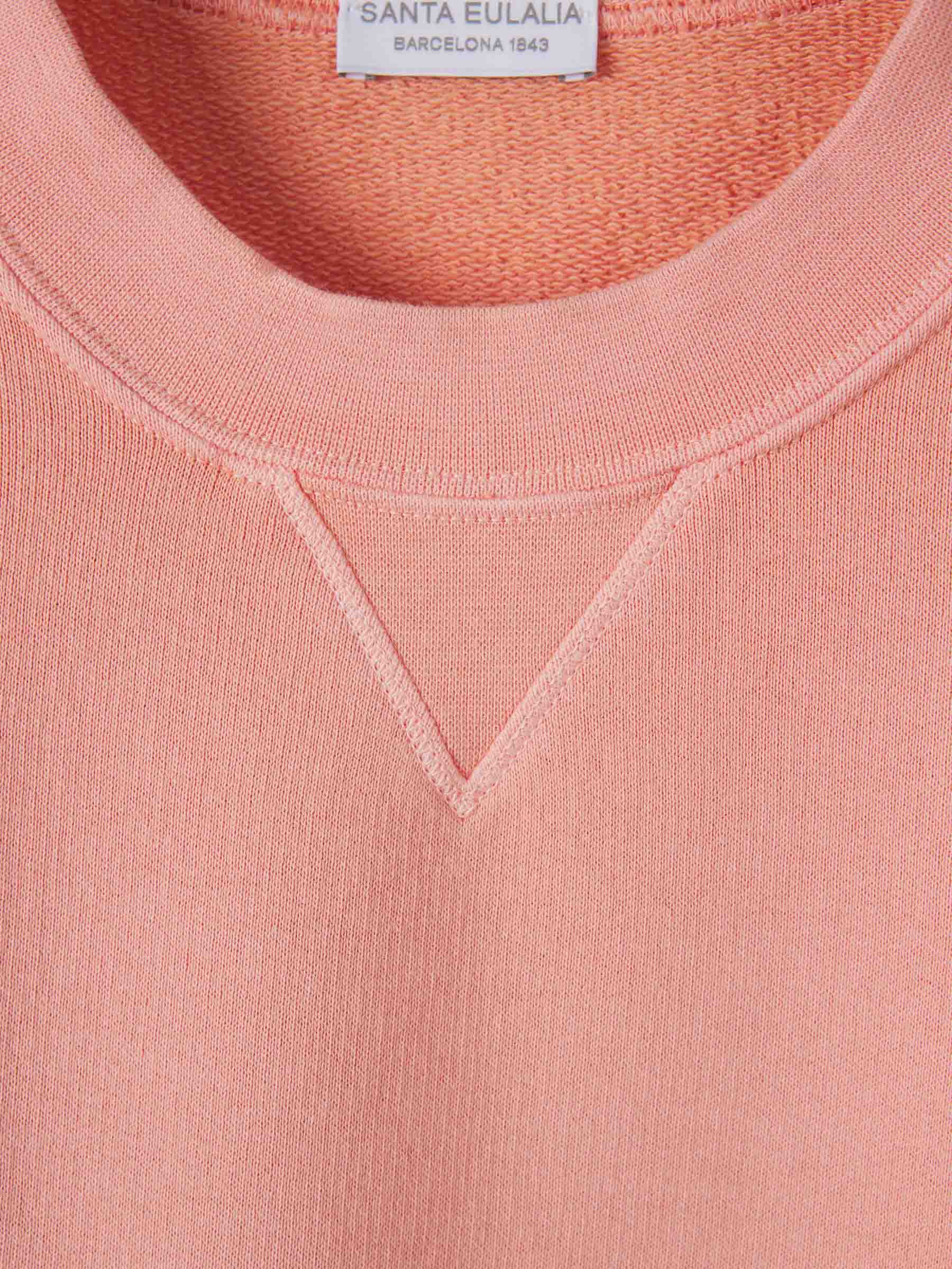 Santa Eulalia Hombre Barcelona Sudadera Cuello Redondo color Salmon sku 545-001859 03 - Foto 3