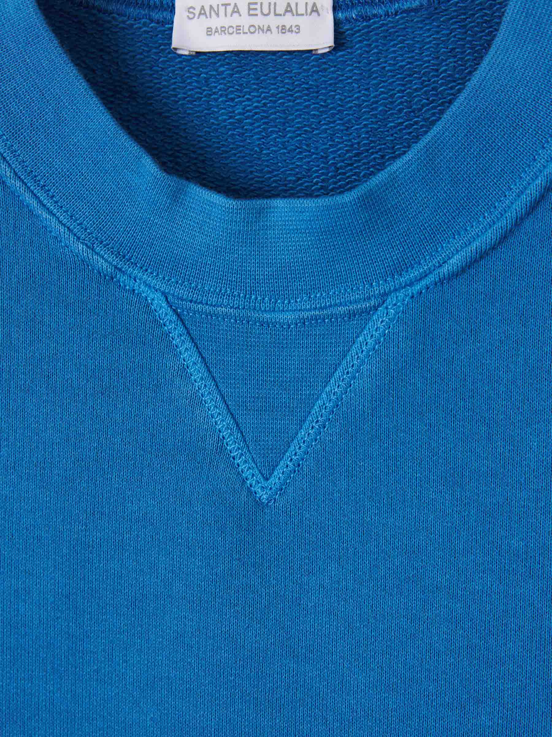 Santa Eulalia Hombre Barcelona Sudadera Cuello Redondo color Azul sku 545-001859 04 - Foto 3
