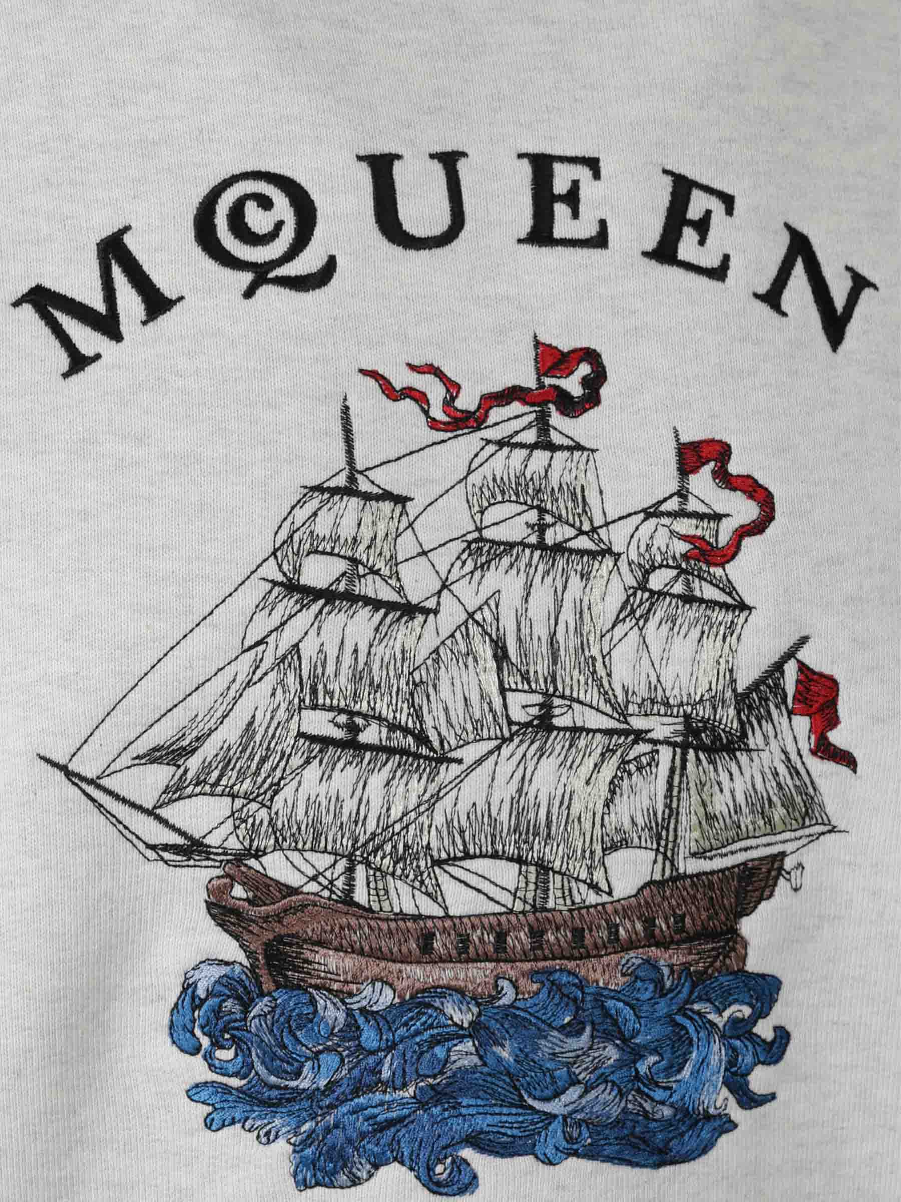 McQueen Hombre Barcelona Sudadera Cuello Redondo color Crema sku 545-001872 01 - Foto 3