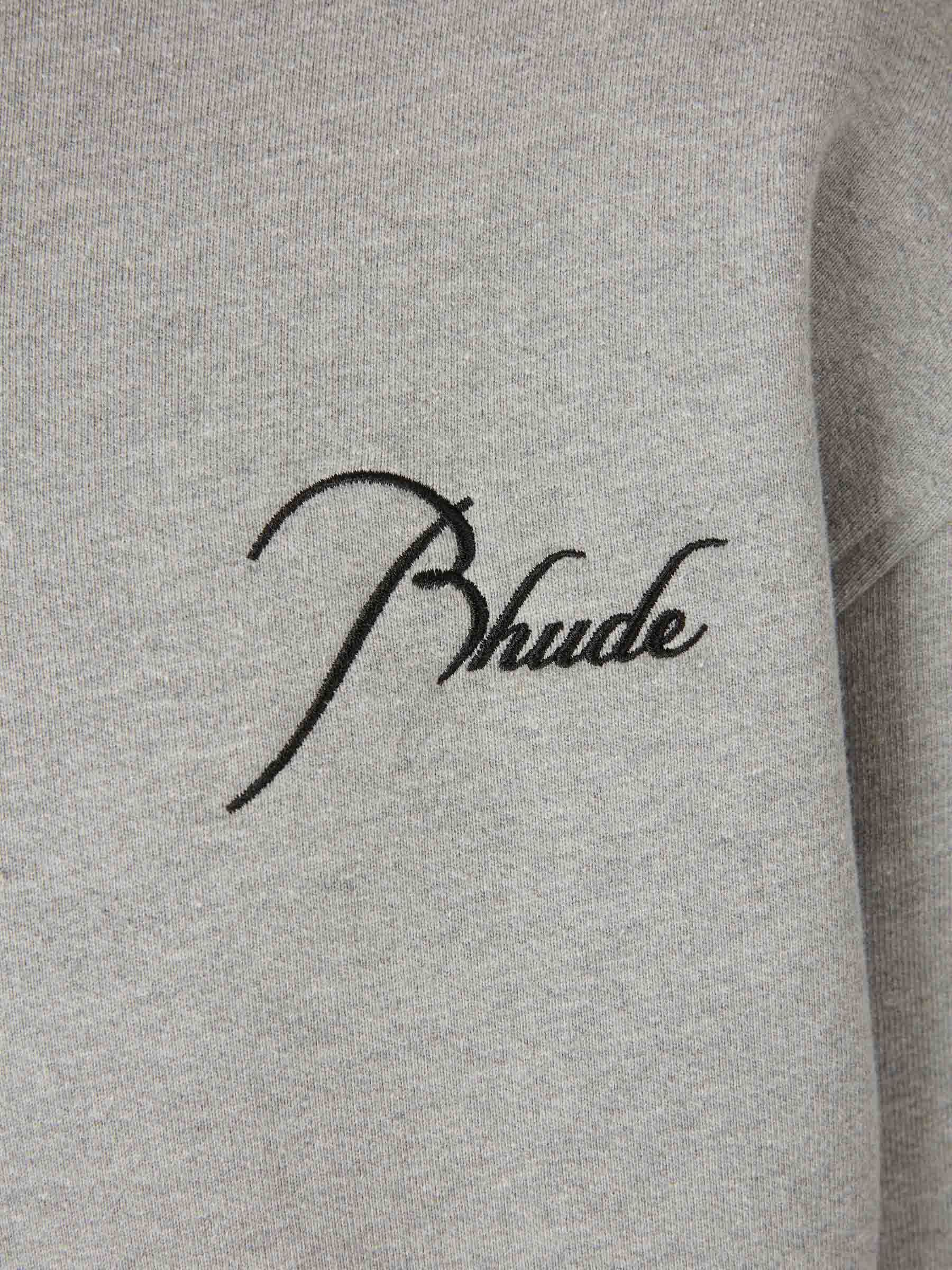 Rhude Hombre Barcelona Sudadera Cuello alto color Gris sku 545-001875 01 - Foto 4