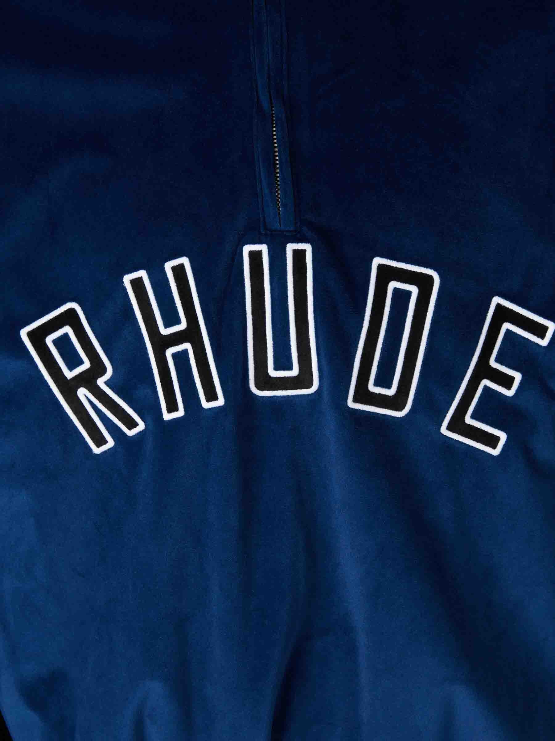 Rhude Hombre Barcelona Sudadera Cremallera color Azul Marino sku 545-001876 01 - Foto 4